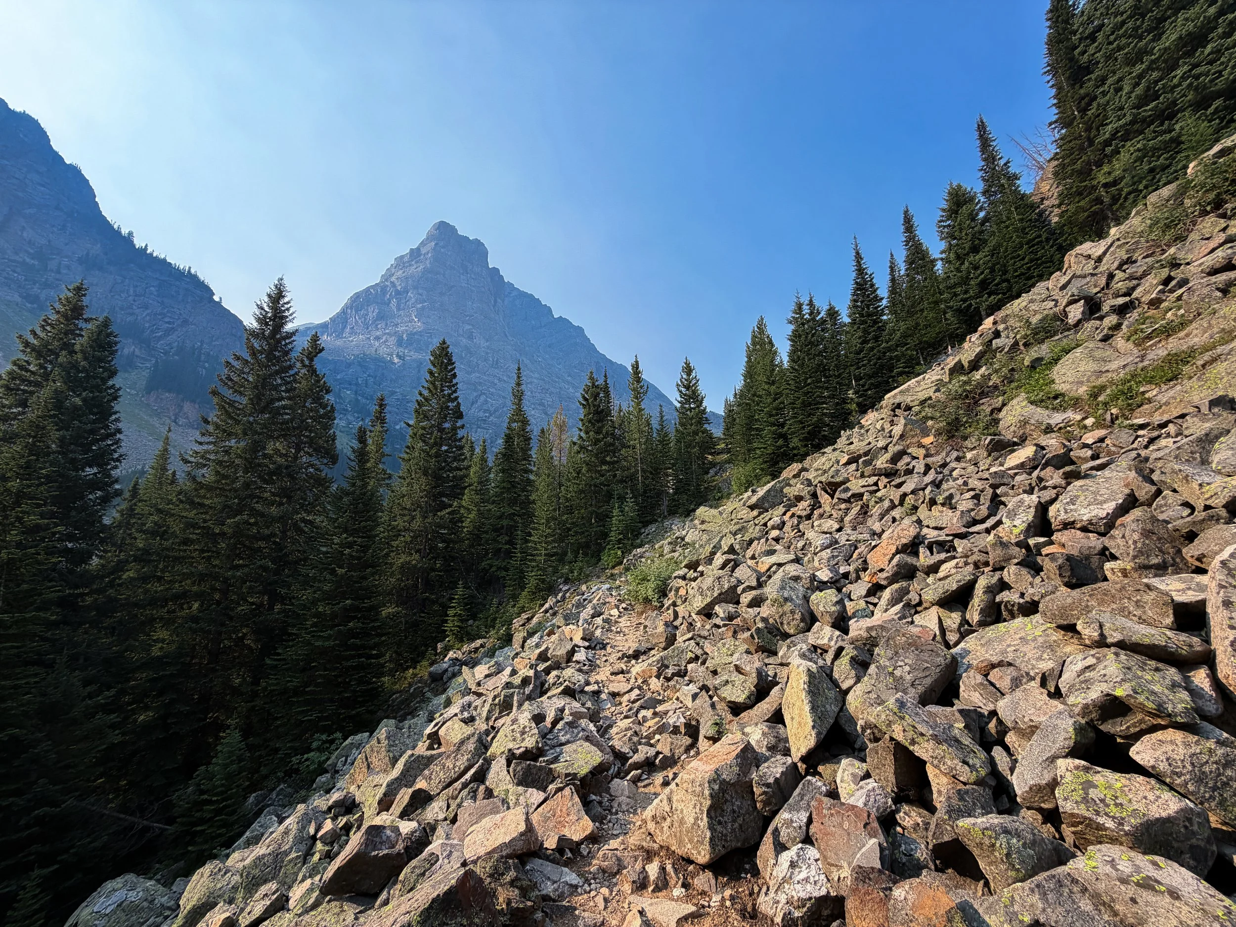 East Rosebud Trail Beaten Path Beartooth Mountains Montana
