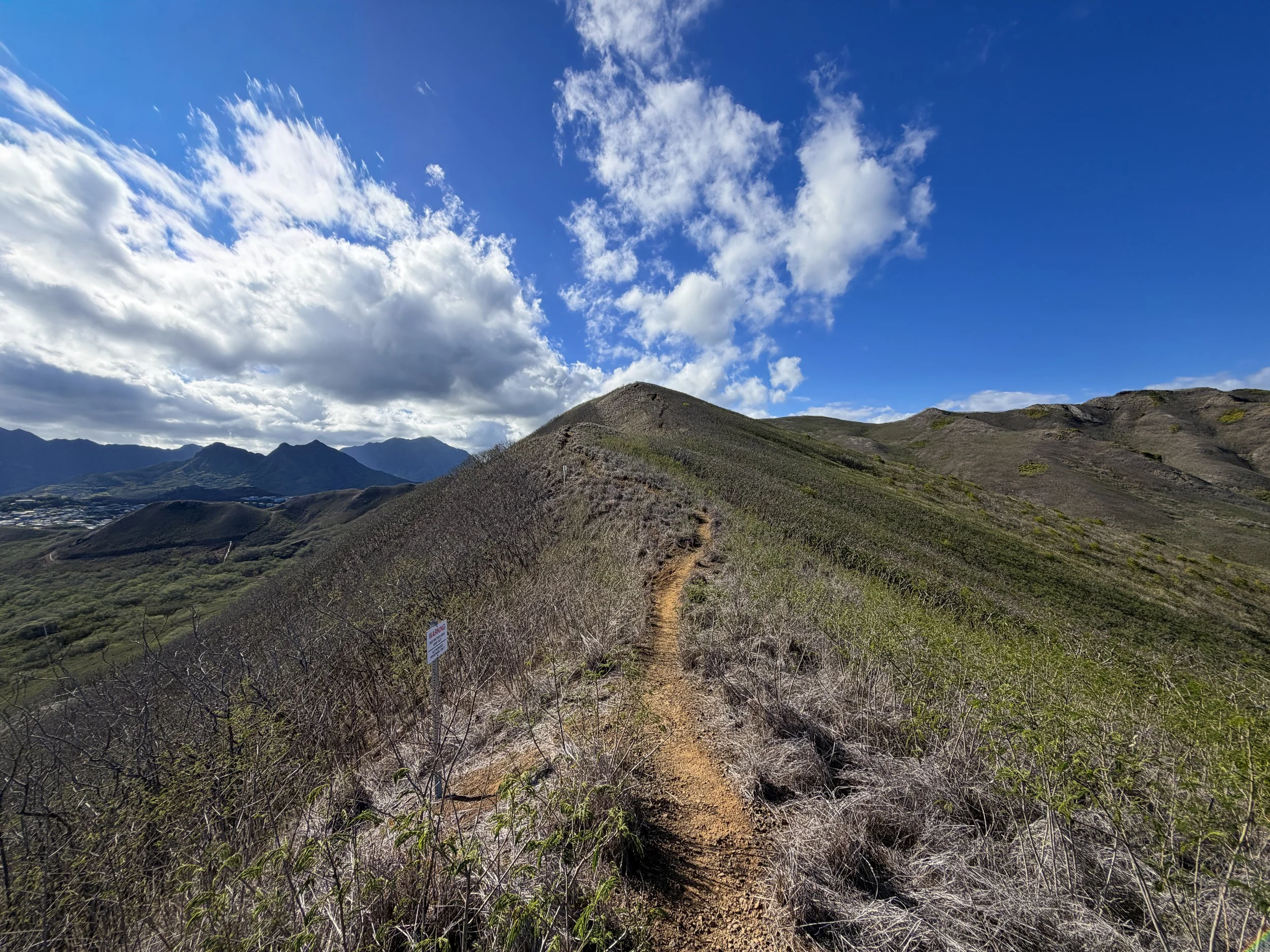 Back Way Kaiwa Ridge Trail Oahu Hawaii
