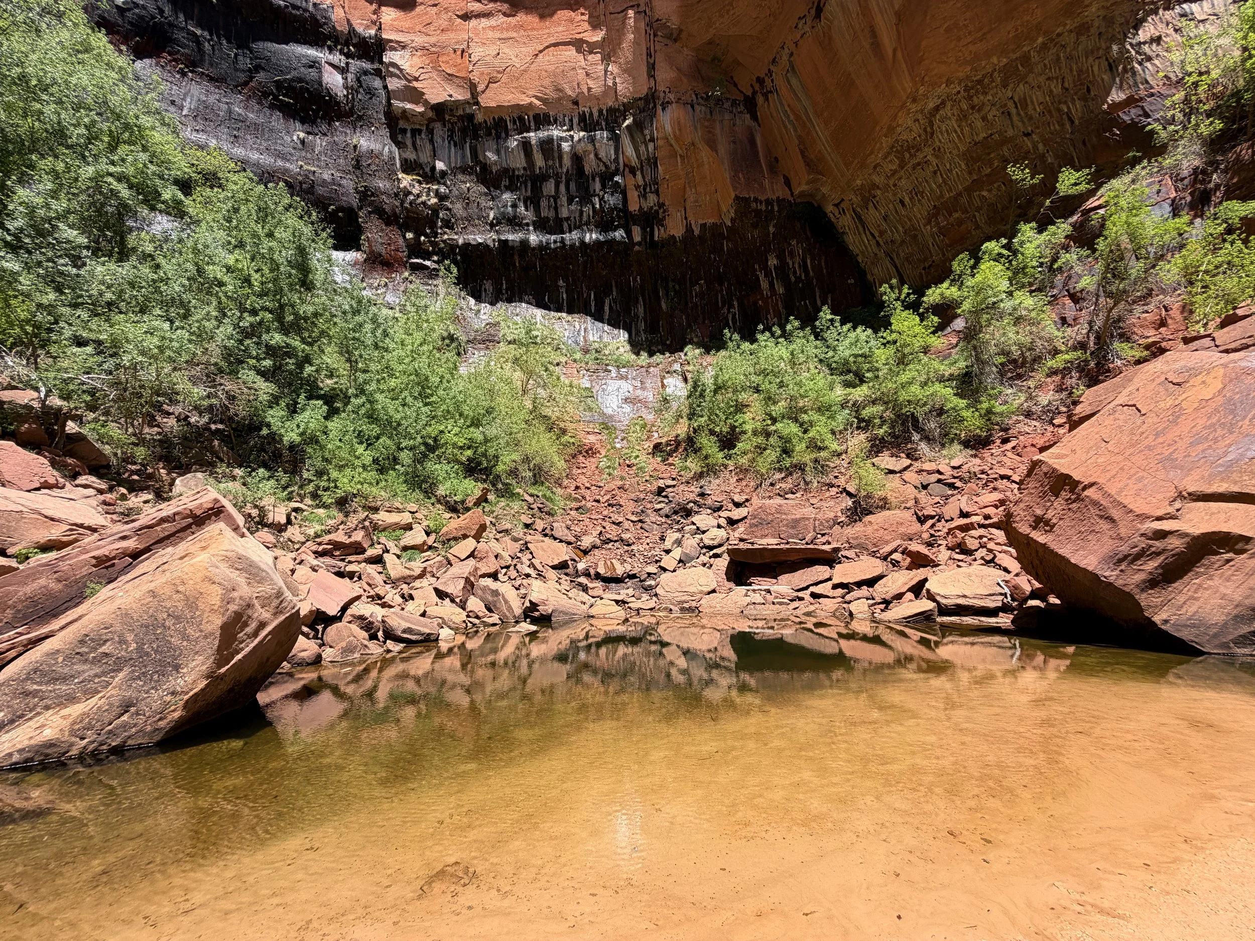 Upper Emerald Pool Zion National Park Utah