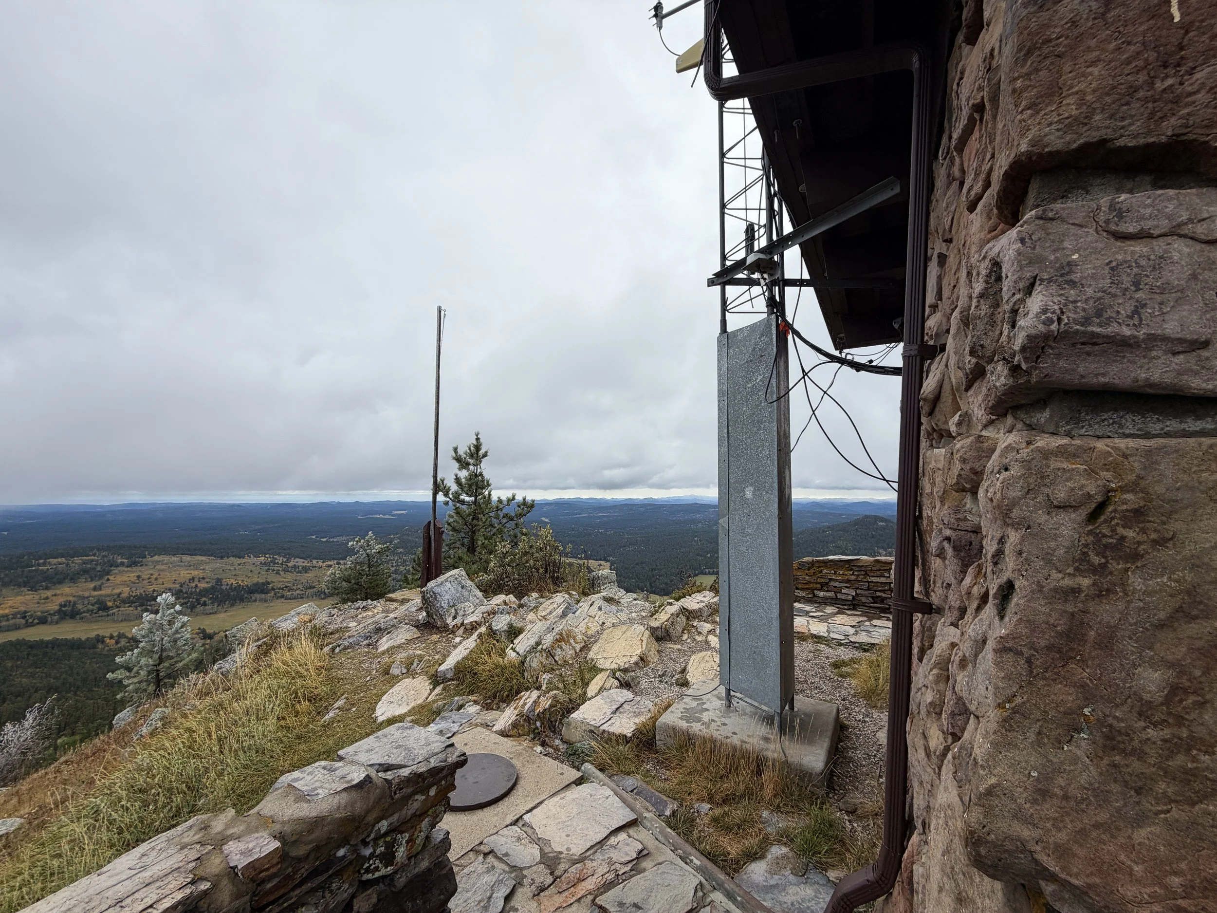 Custer Peak Fire Lookout Tower Black Hills South Dakota