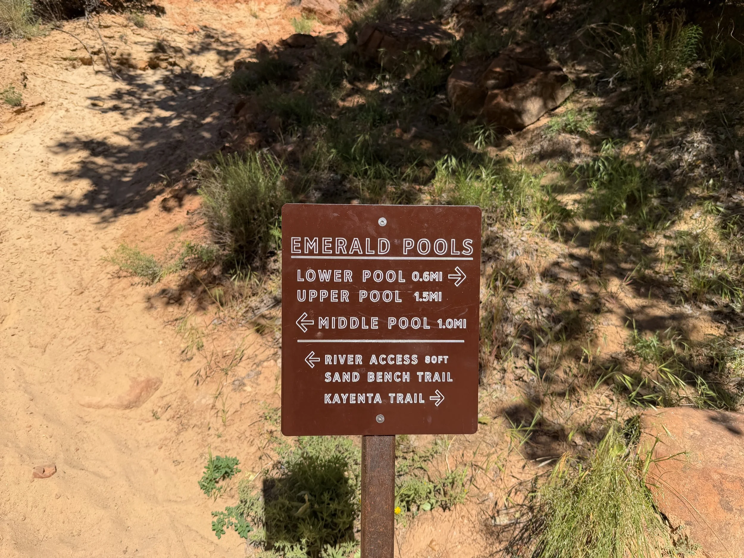 Emerald Pools Trail Zion National Park Utah