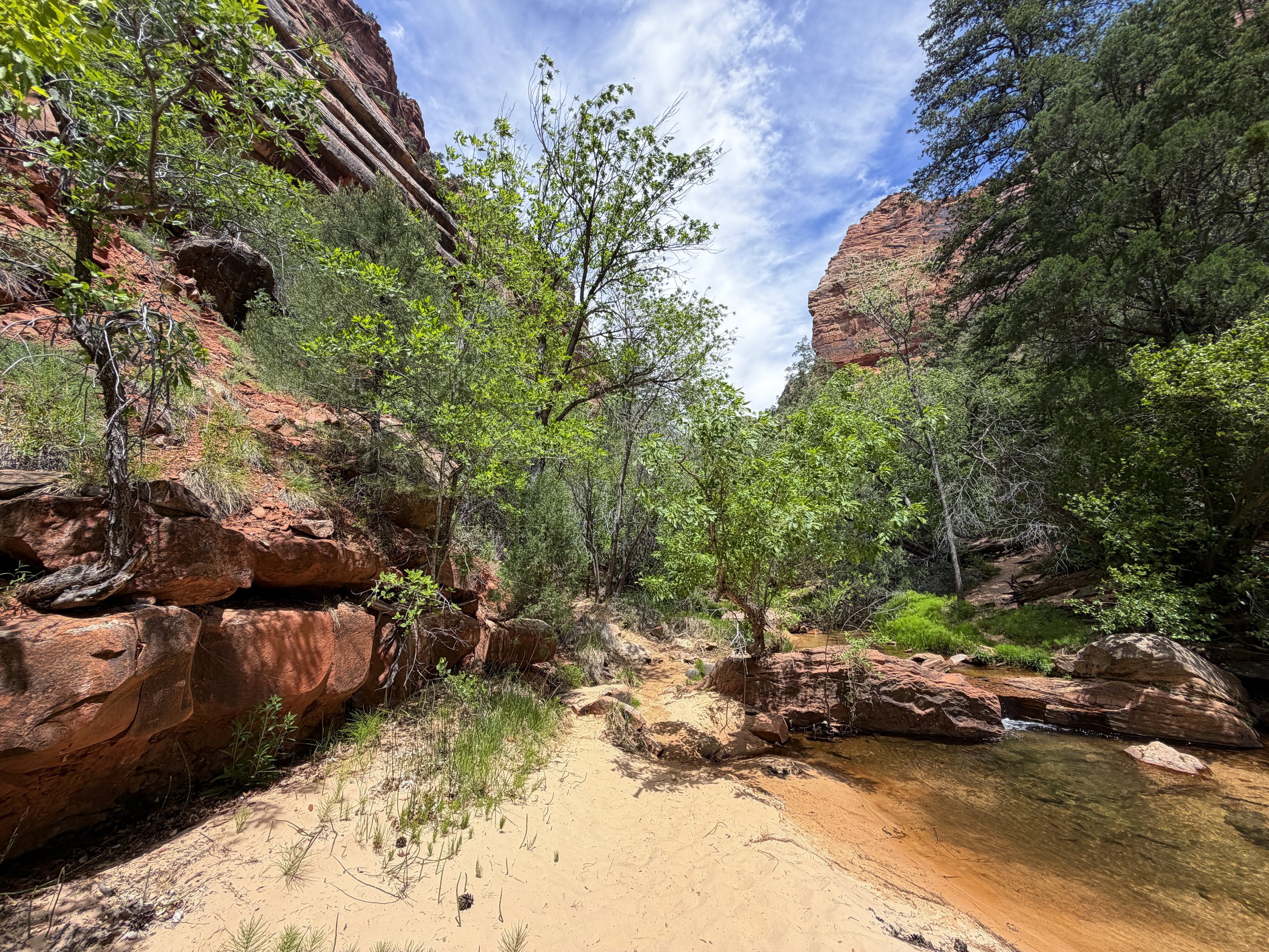 Subway Hike Zion National Park Utah