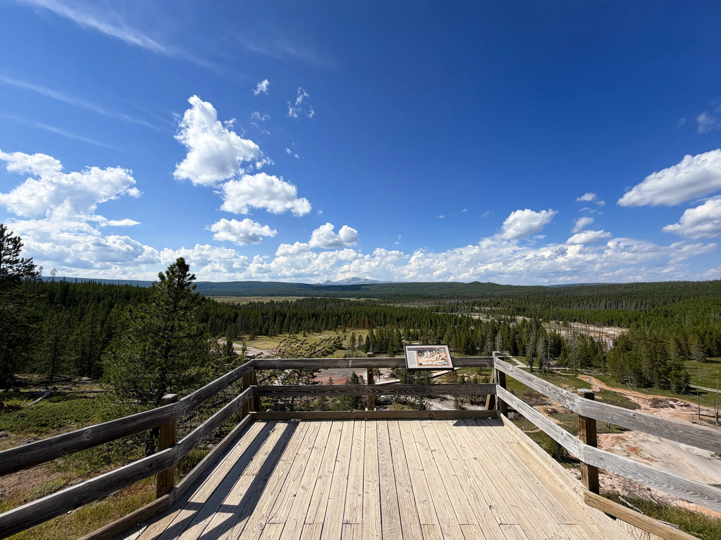 Artists Paintpots Trail Yellowstone National Park Wyoming
