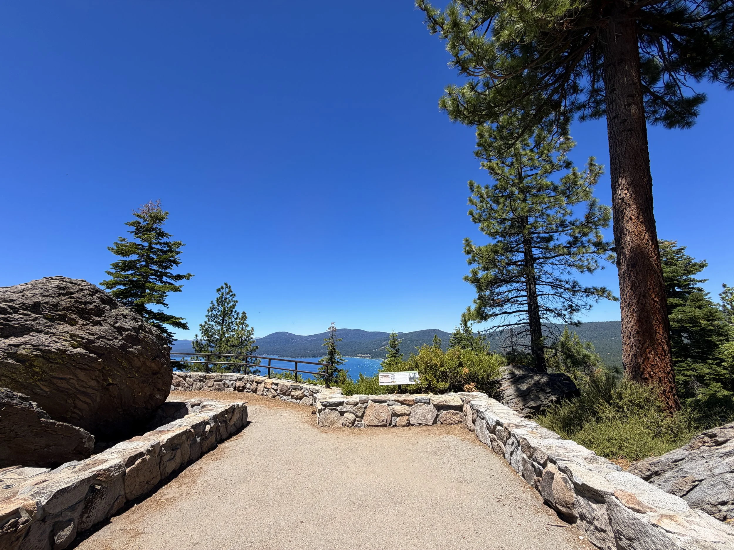 Stateline Lookout Lake Tahoe California