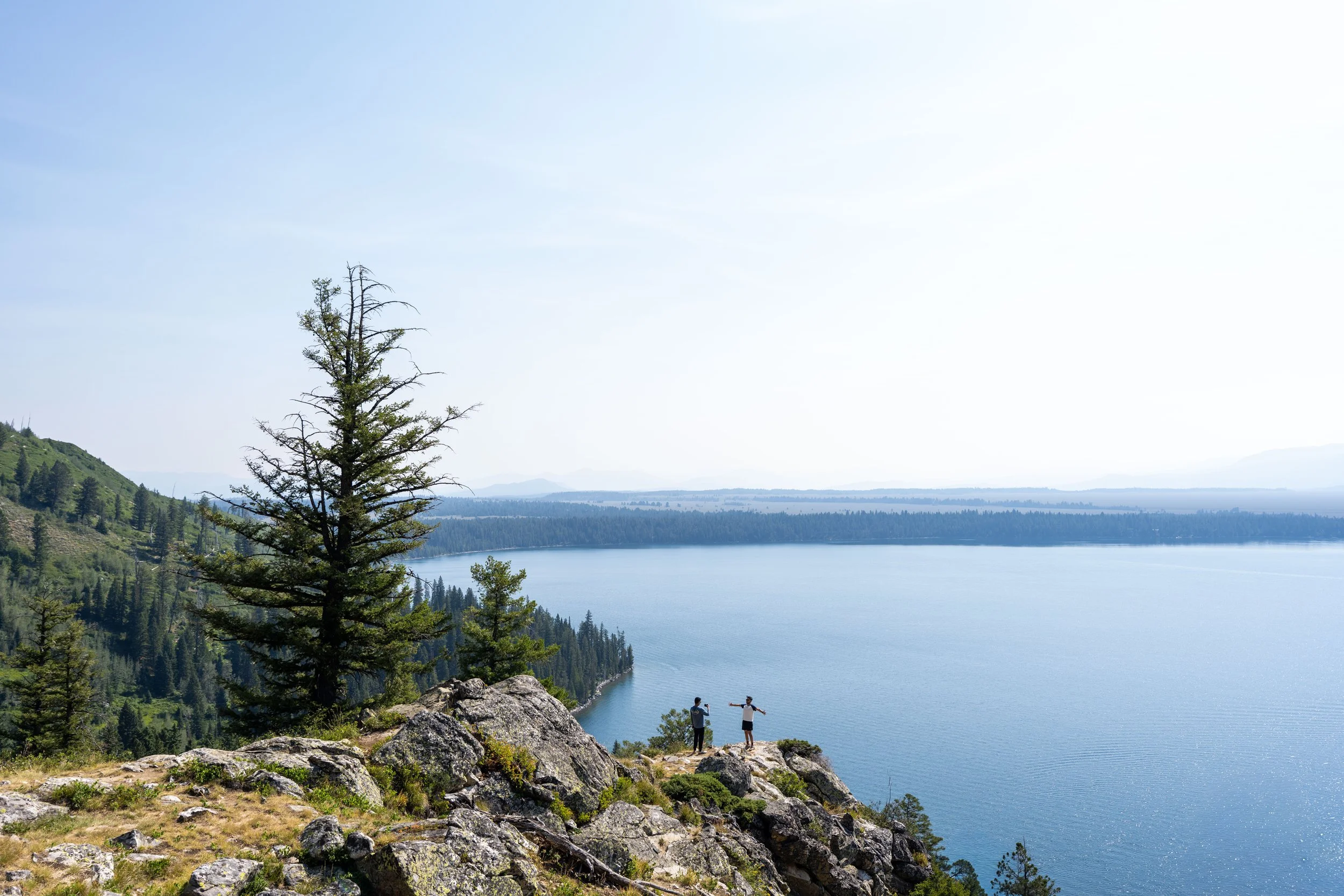 Inspiration Point Trail Grand Teton National Park Wyoming