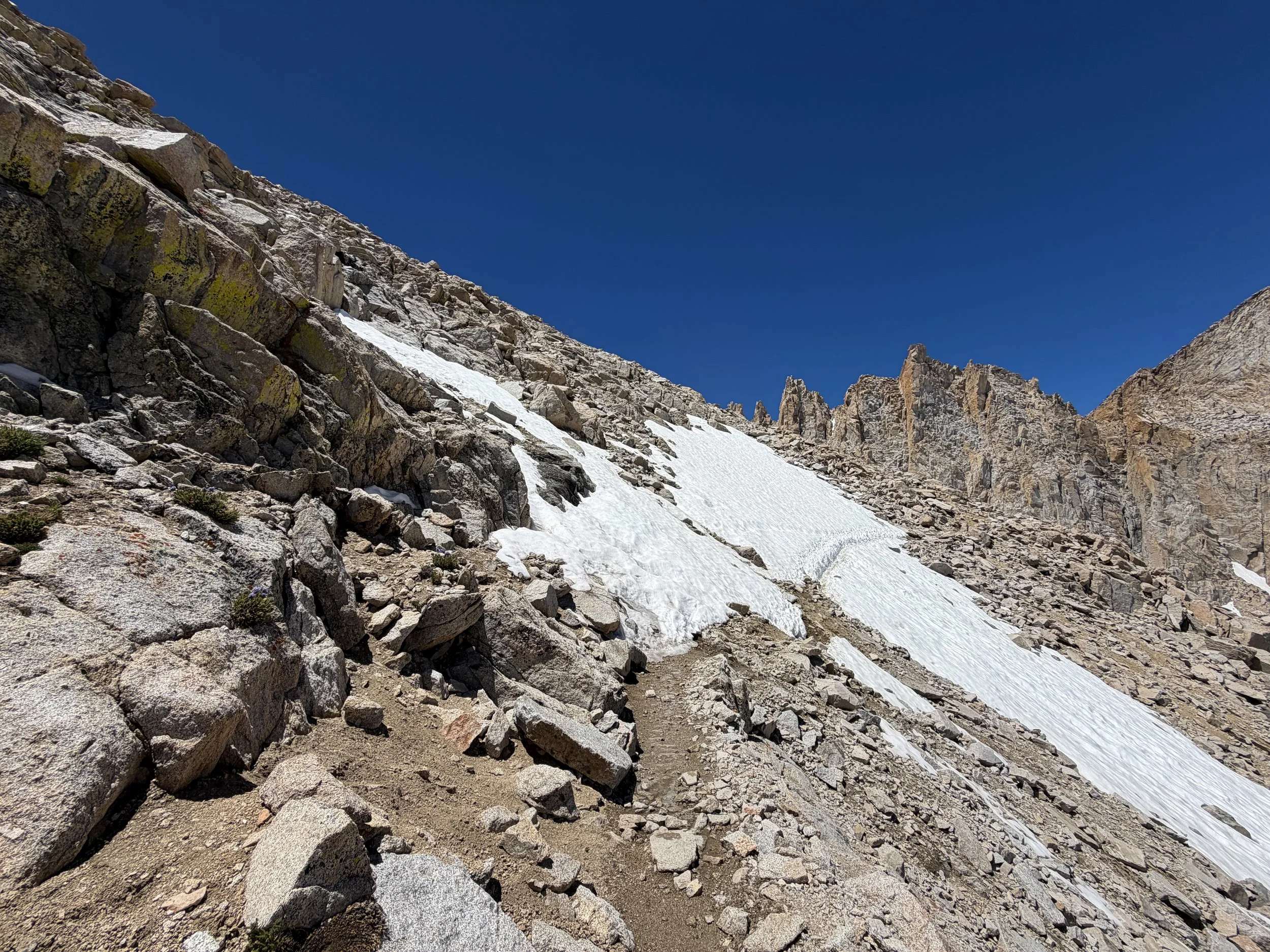 Mount Whitney Trail Switchbacks Lone Pine California