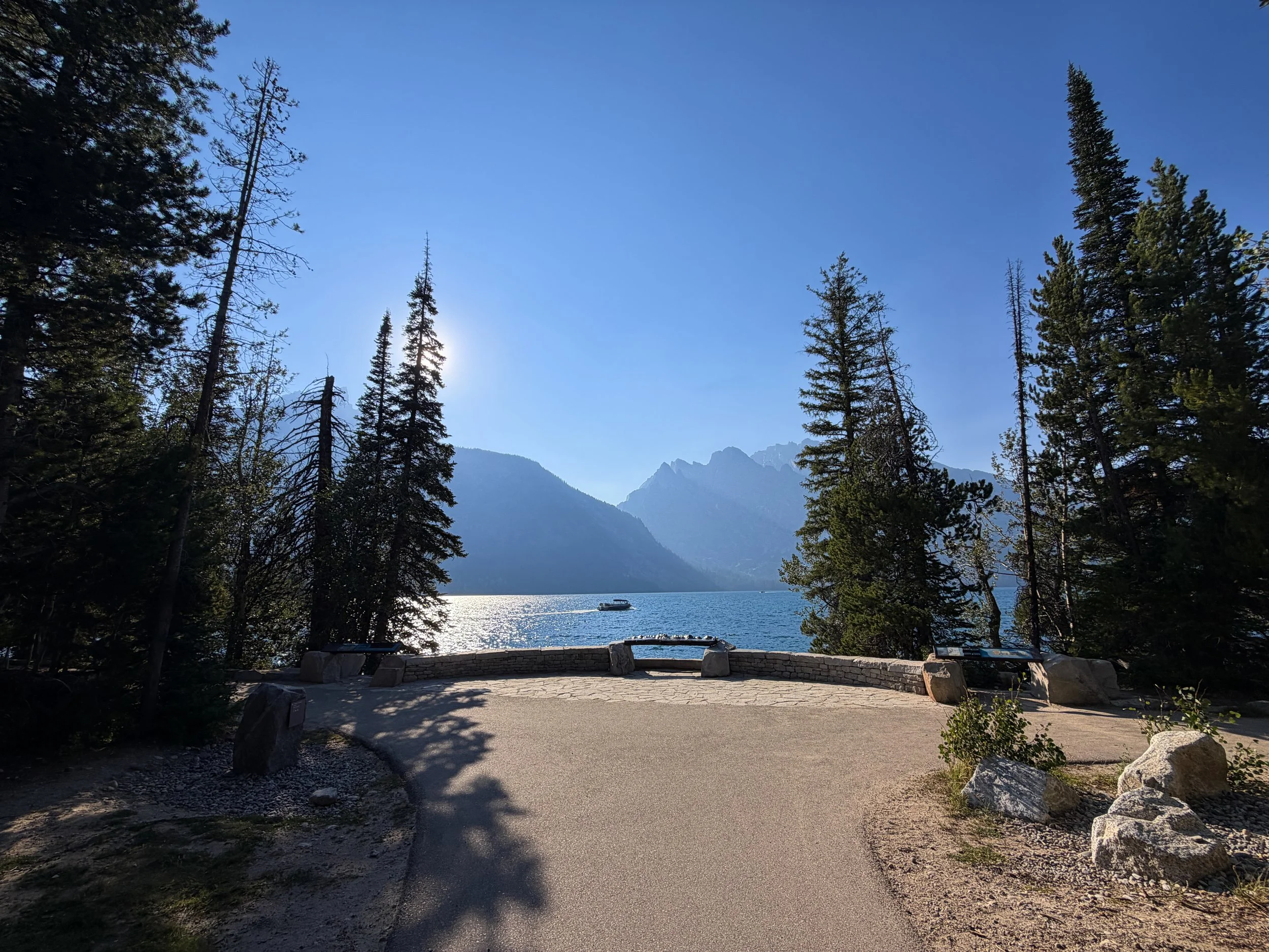 Hidden Falls Trail Grand Teton National Park Wyoming