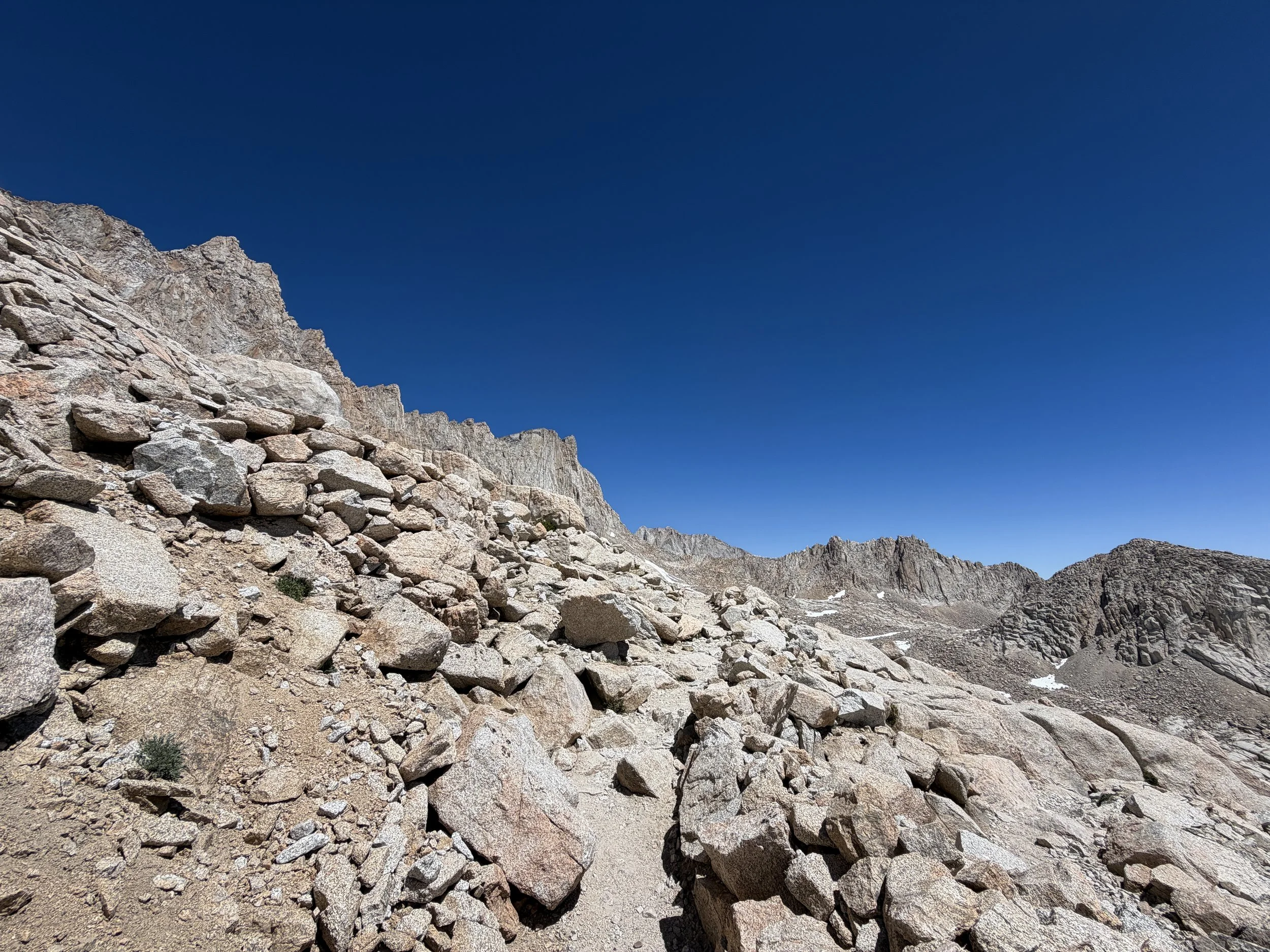 Mount Whitney Trail Switchbacks Lone Pine California
