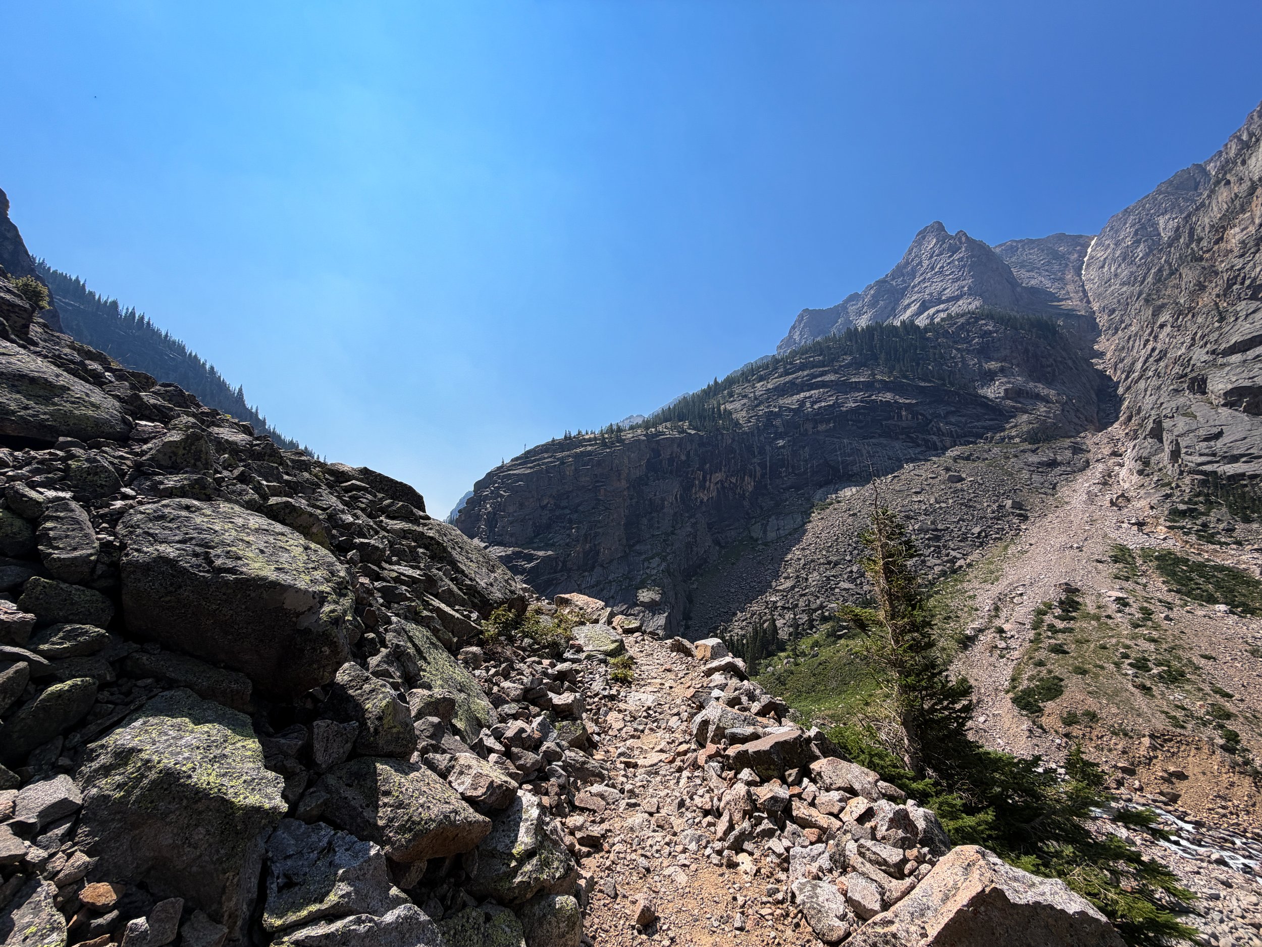 East Rosebud Trail Beaten Path Beartooth Mountains Montana