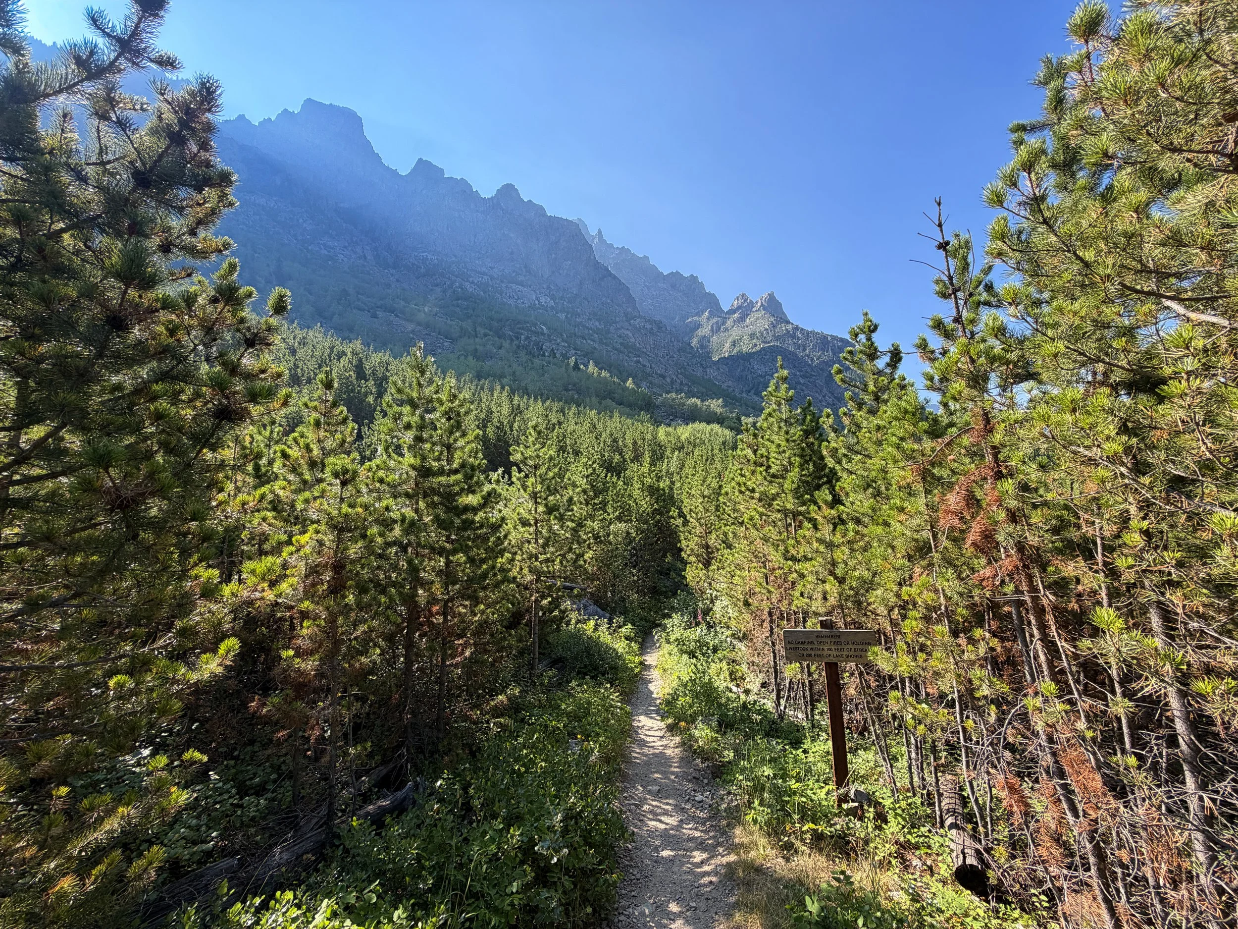 East Rosebud Trail Beartooth Mountains Montana