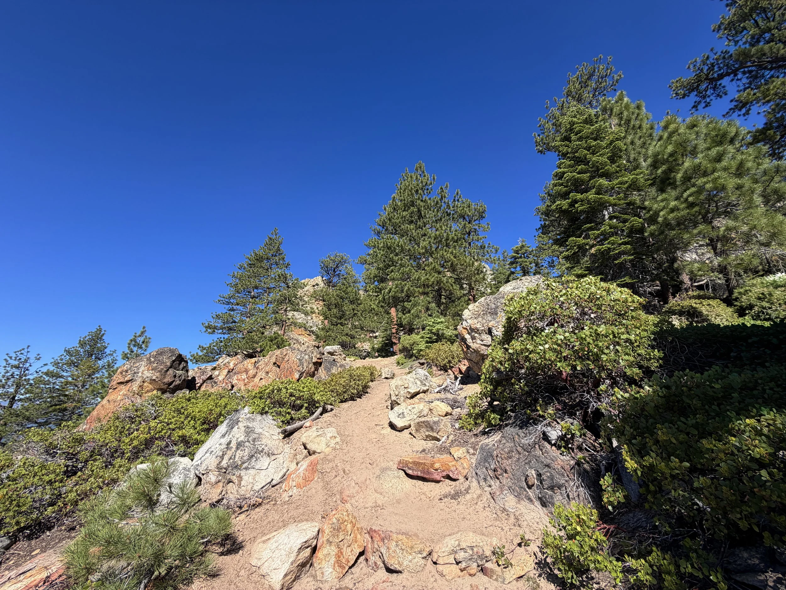Castle Rock Hike Lake Tahoe Nevada