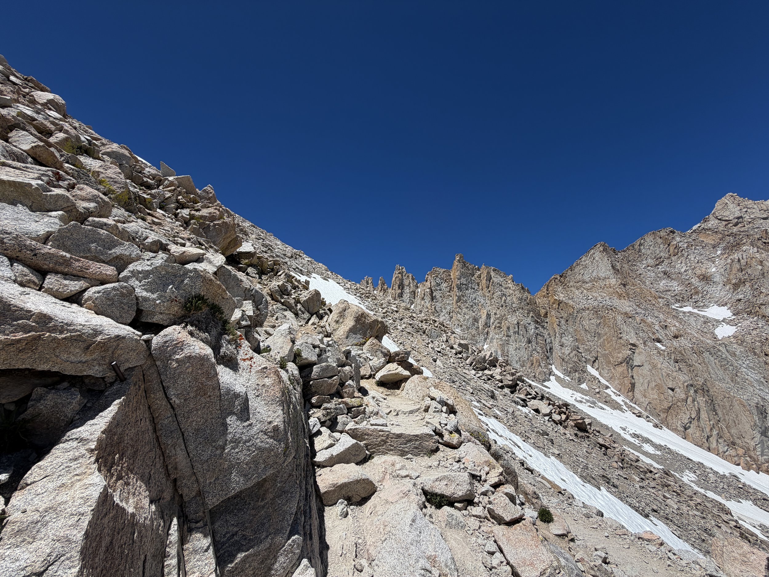 Mount Whitney Trail Switchbacks Lone Pine California