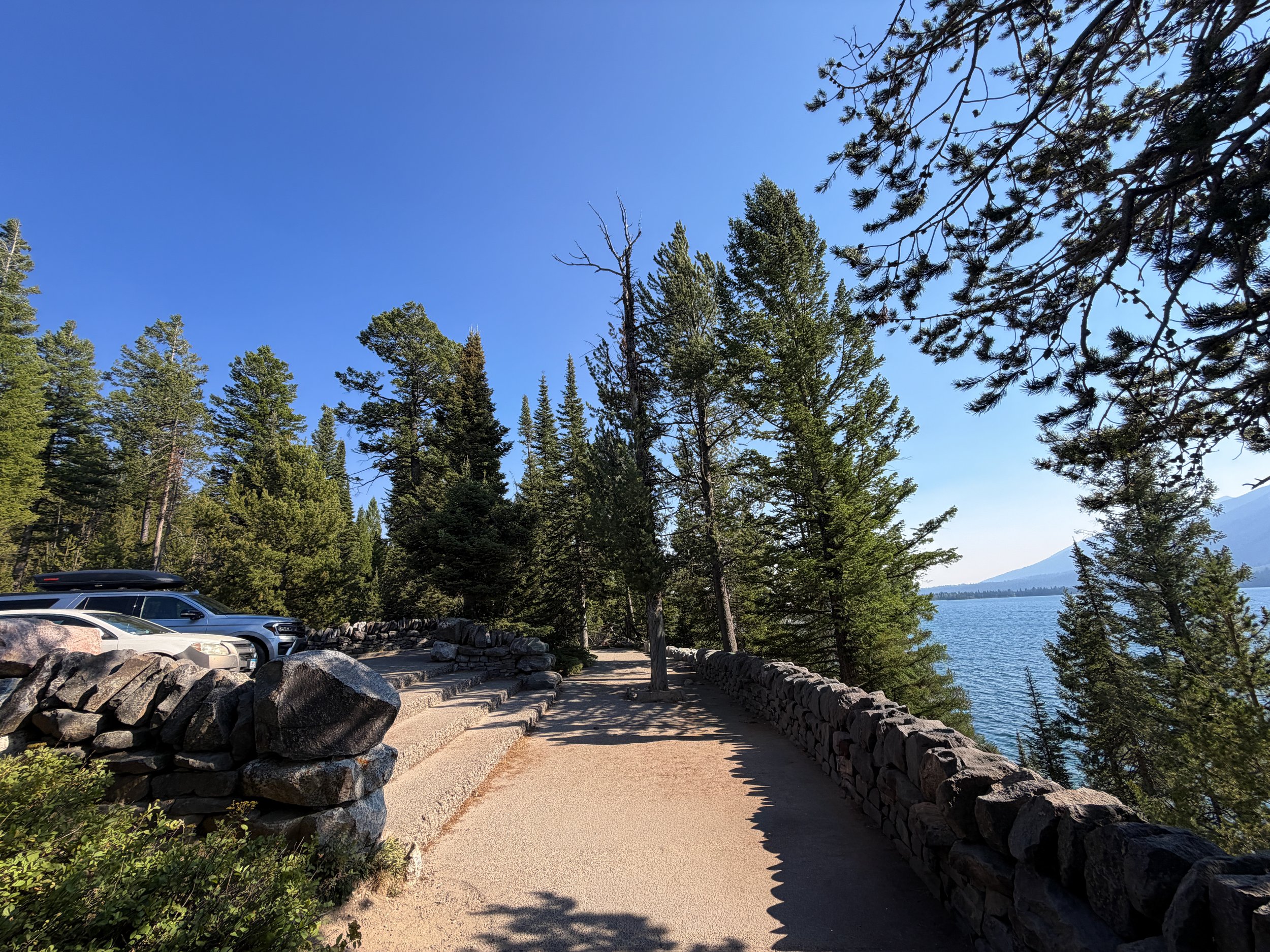 Jenny Lake Overlook Grand Teton National Park Wyoming