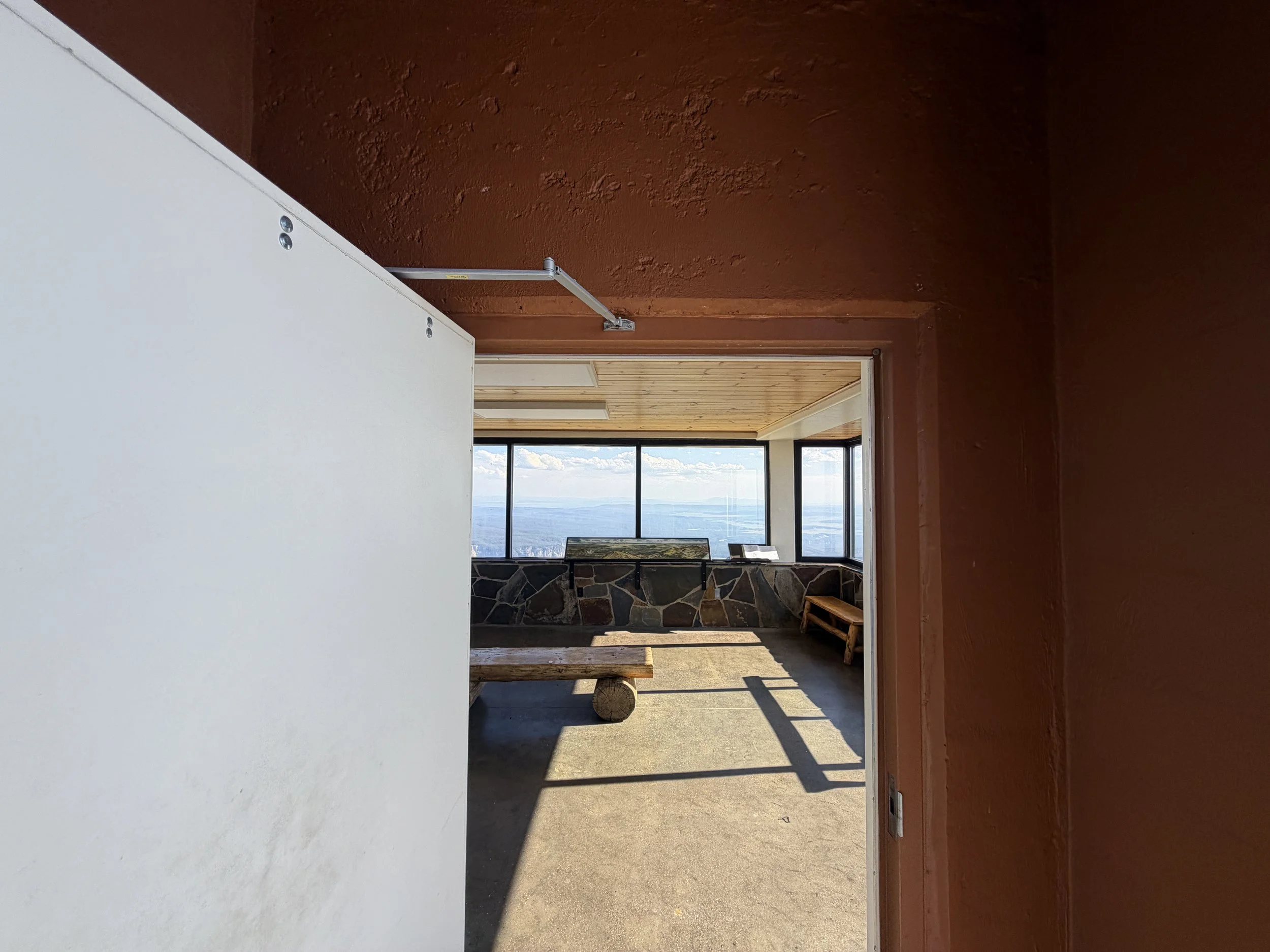 Mt. Washburn Fire Lookout Yellowstone National Park Wyoming