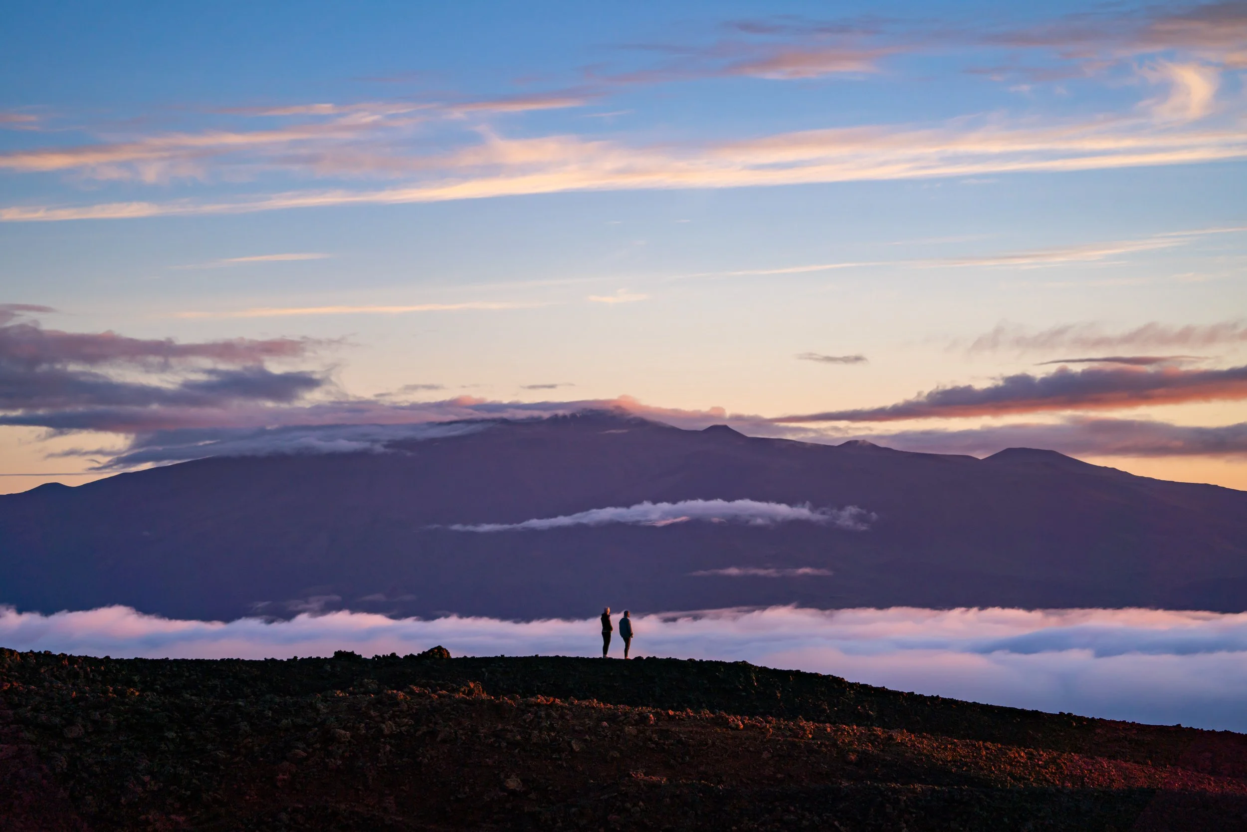 Mauna Loa Cabin Sunrise Hawaii Volcanoes National Park