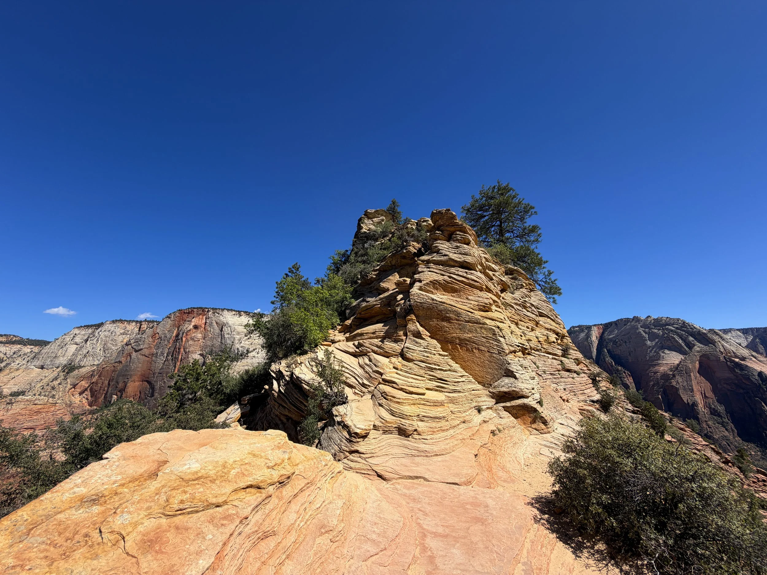 Angels Landing Trail Chains Zion National Park Utah