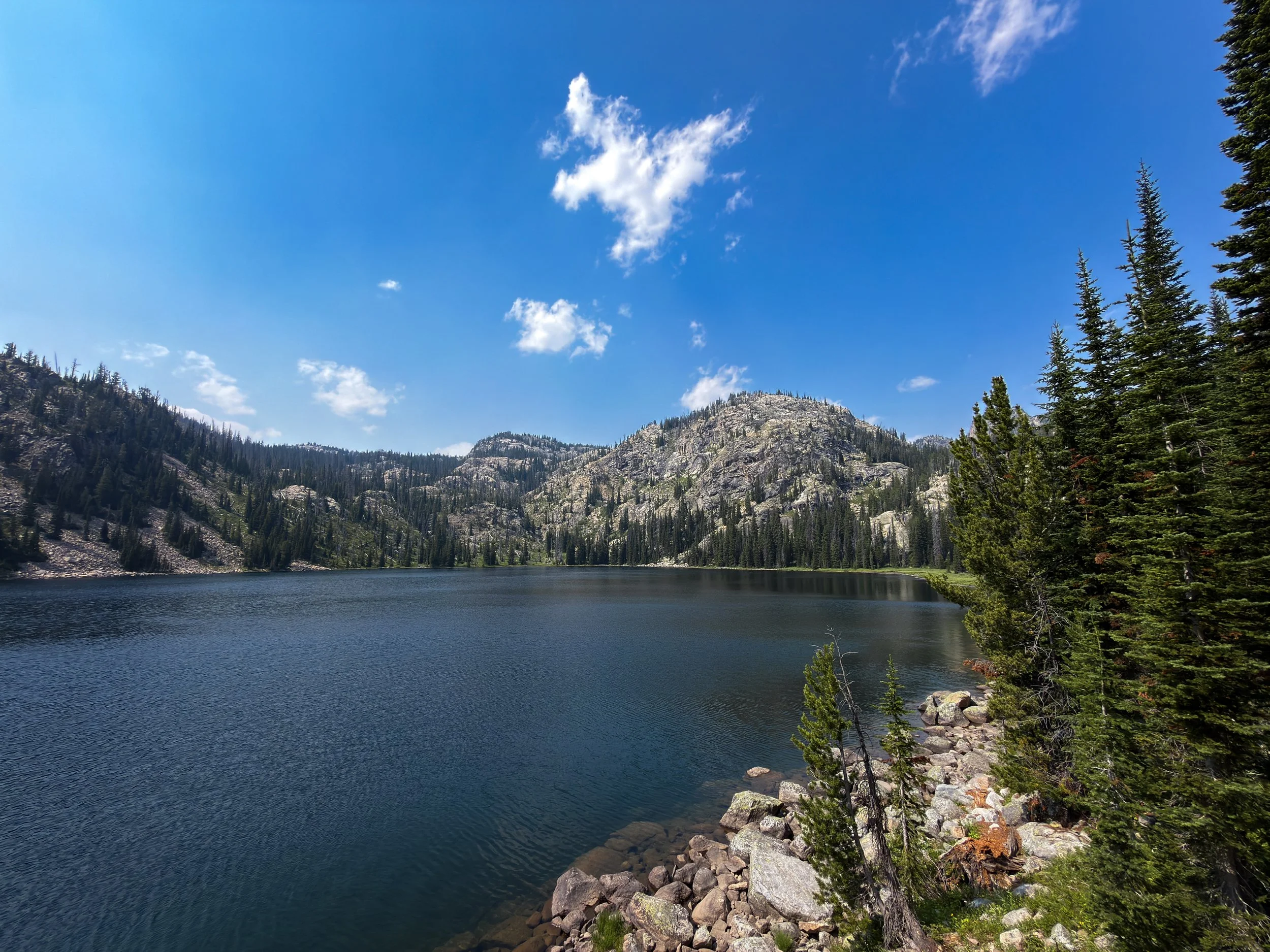 Russell Lake The Beaten Path Beartooth Mountains Montana