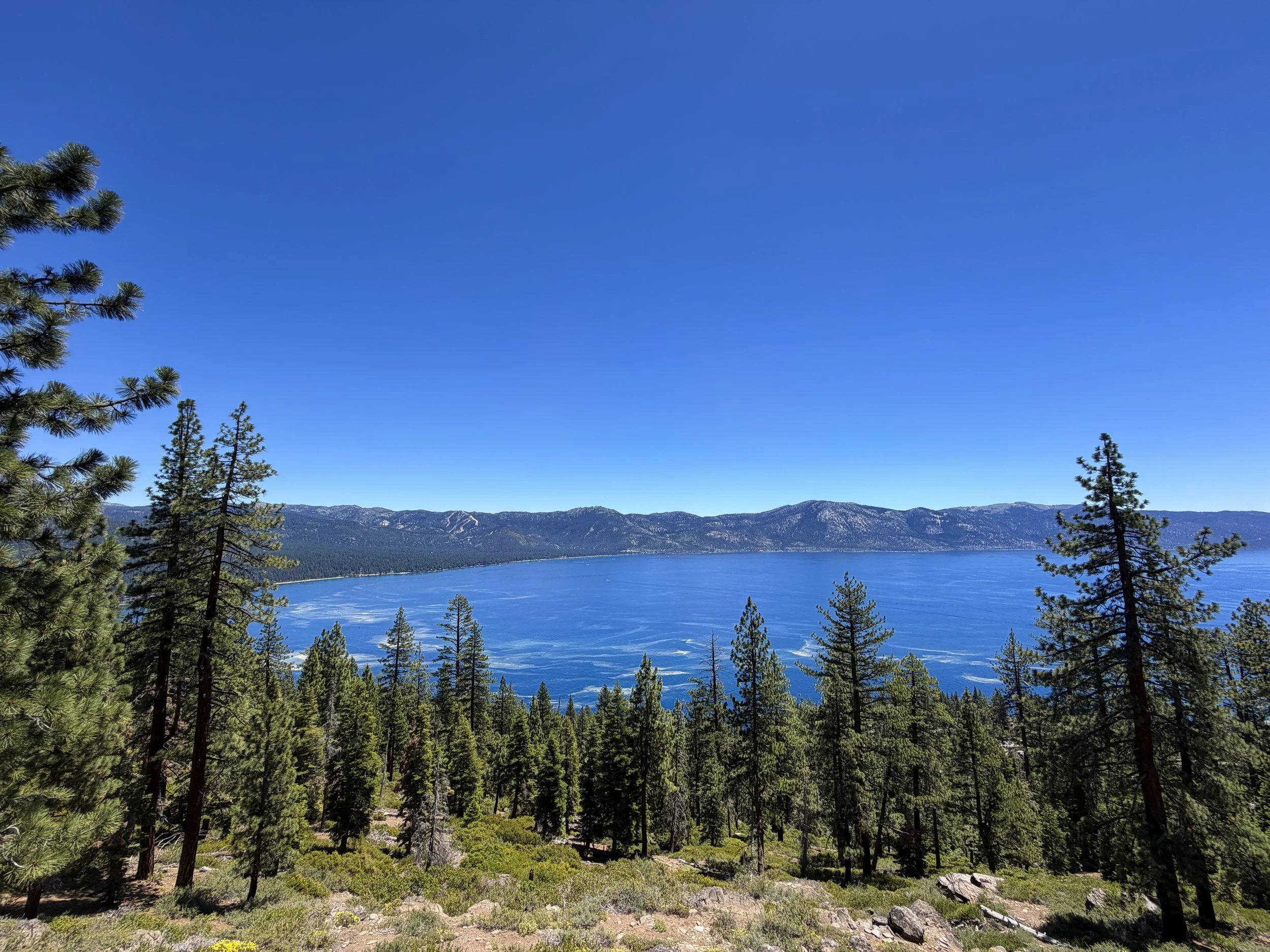 State Line Fire Lookout Trail Lake Tahoe California