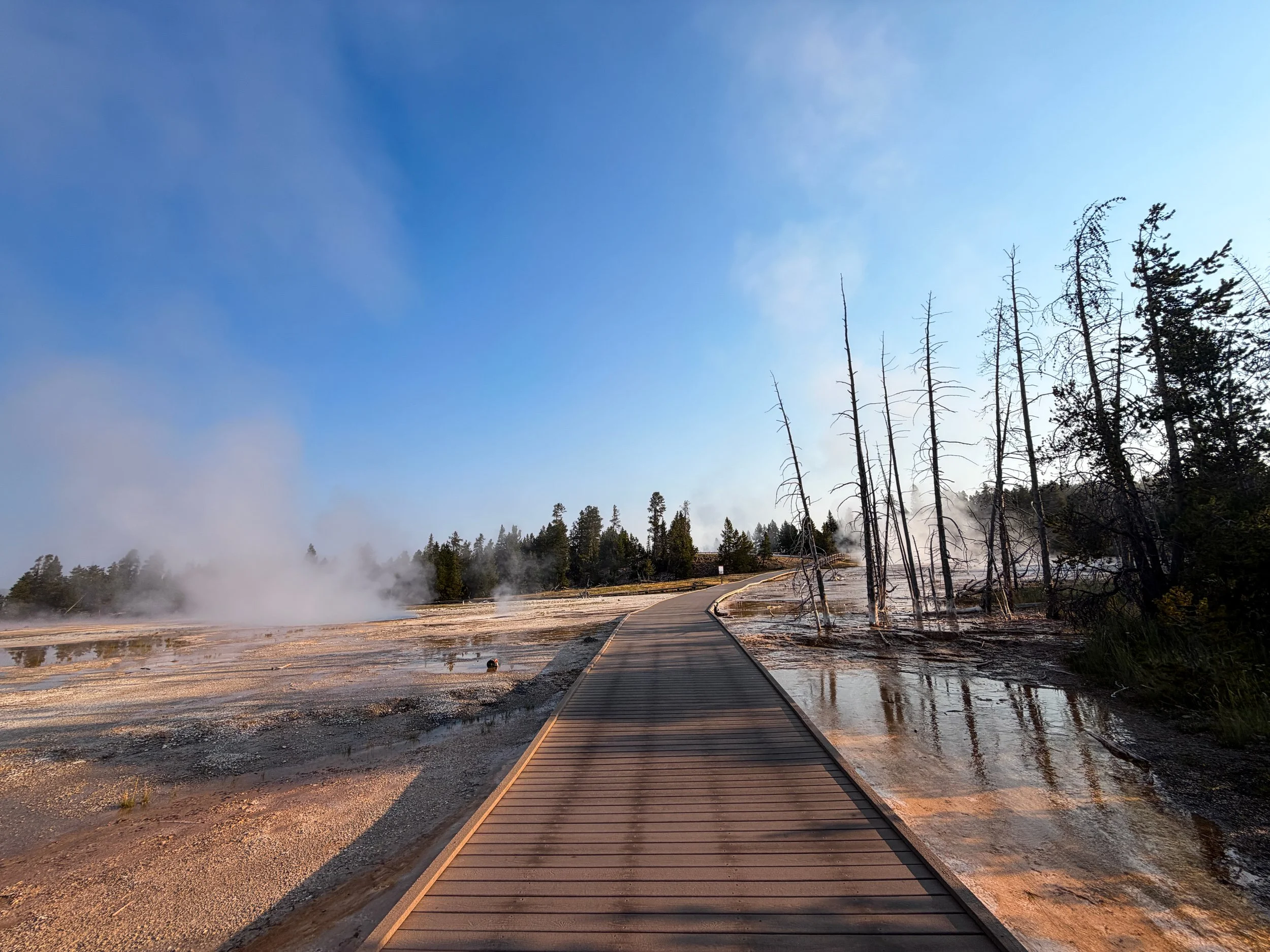 Fountain Paint Pot Trail Yellowstone National Park Wyoming
