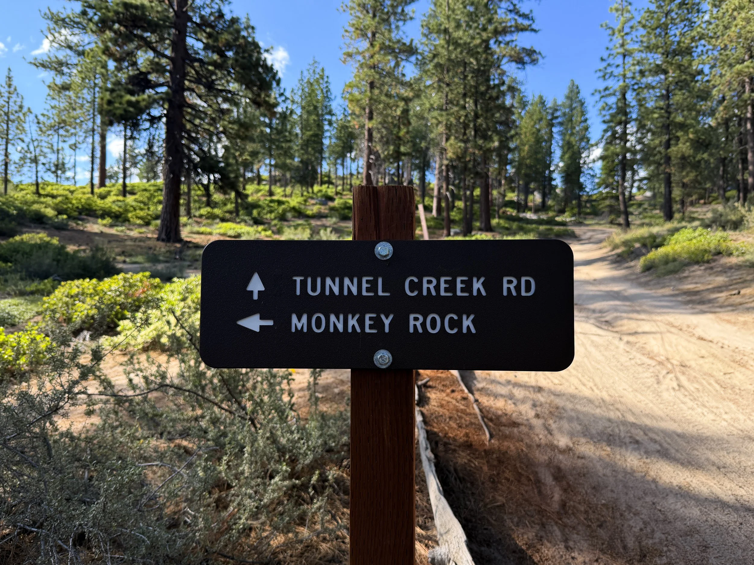 Monkey Rock Trail Lake Tahoe Nevada