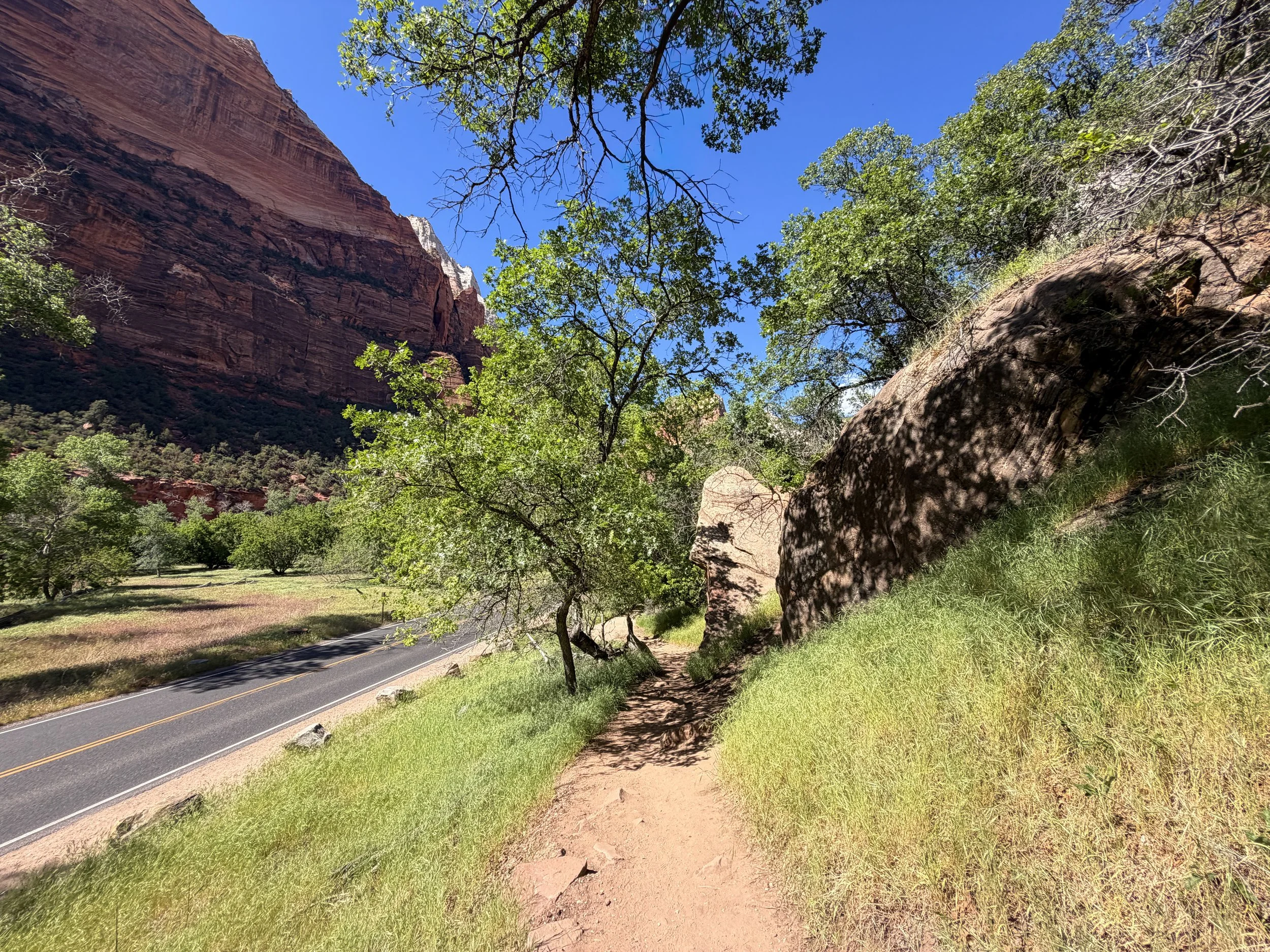 Grotto Hike Zion National Park Utah