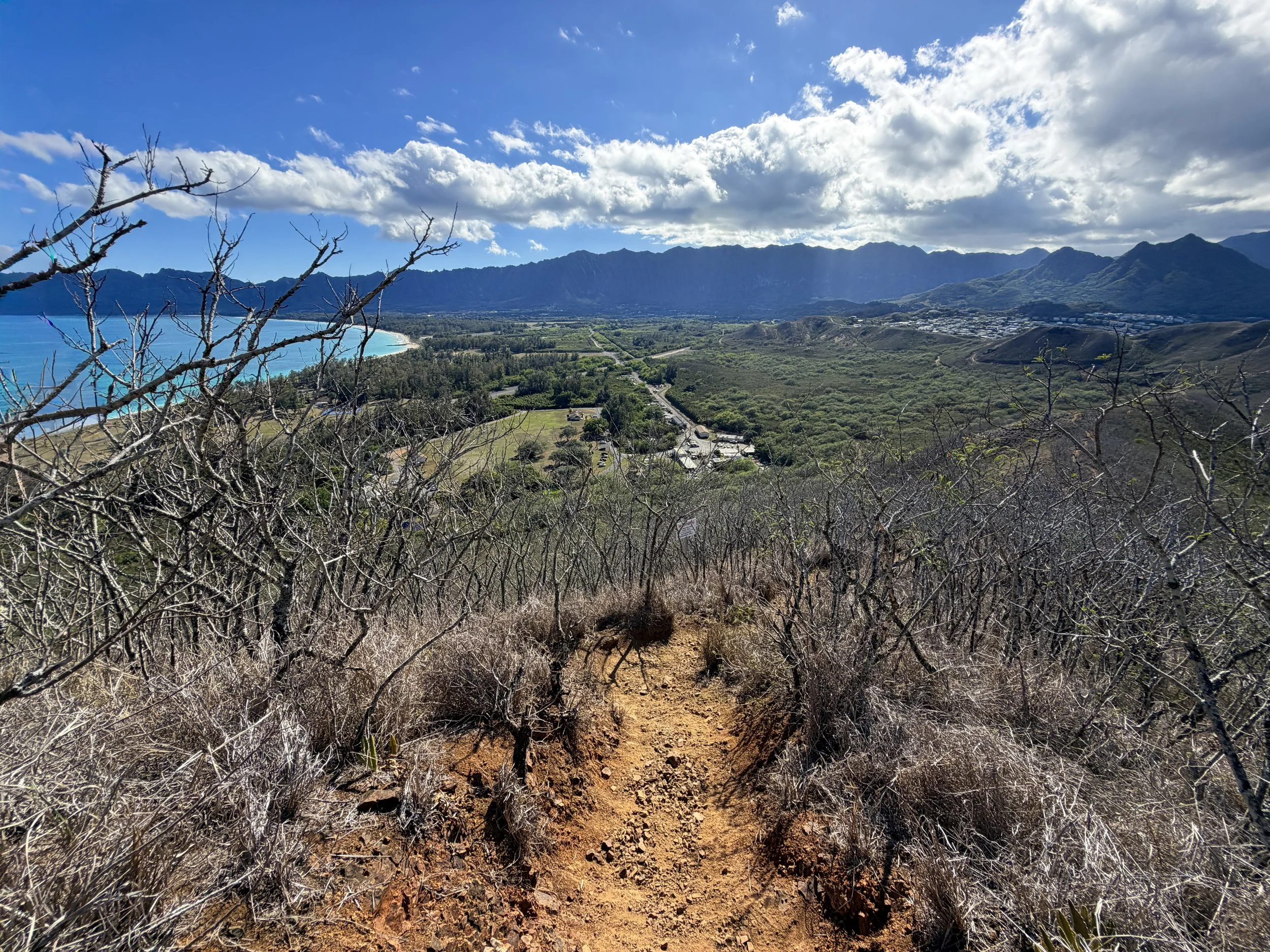 Back Kaiwa Ridge Trail Oahu Hawaii
