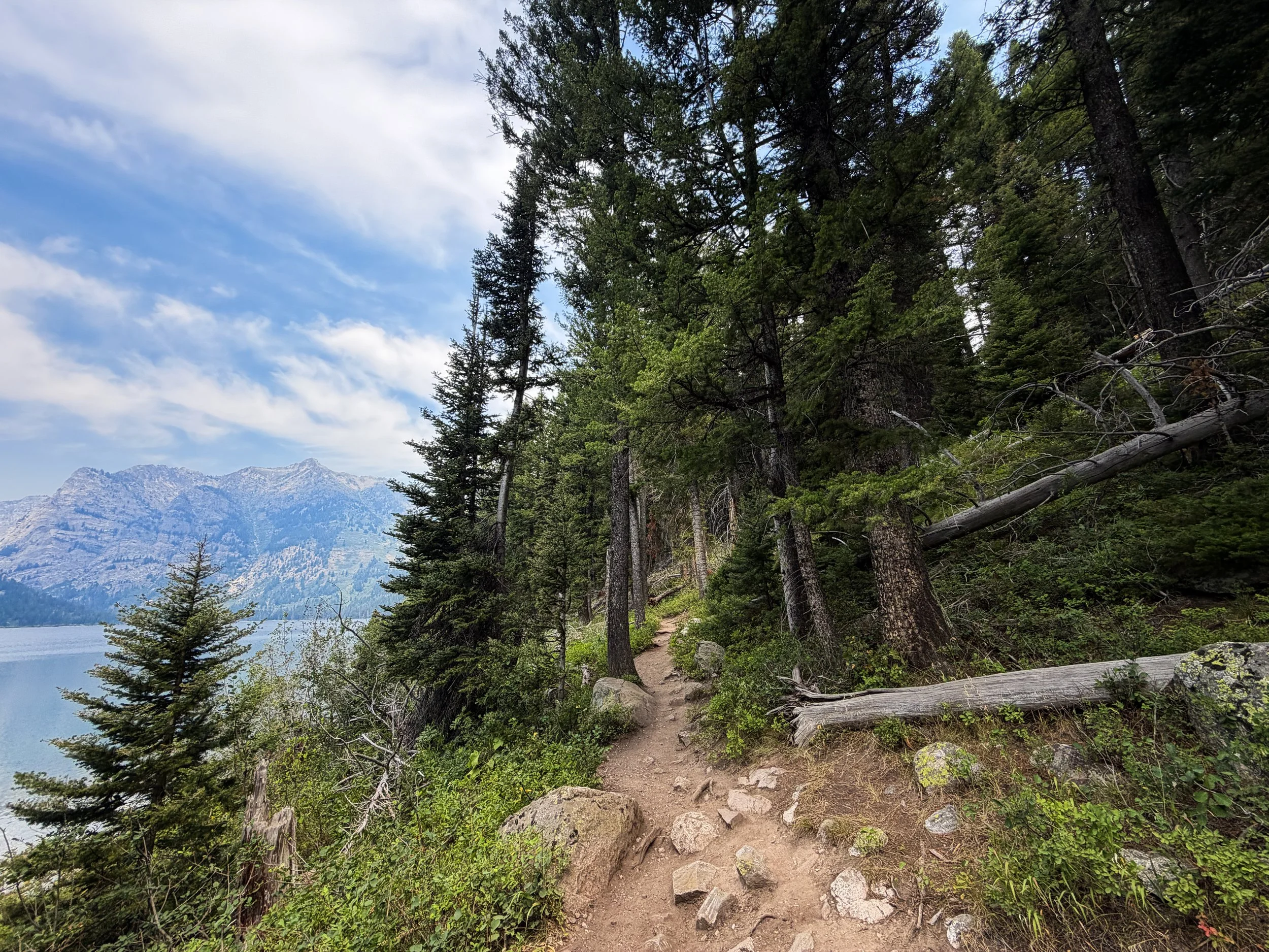 Boulder Ridge Loop Trail Grand Teton National Park Wyoming