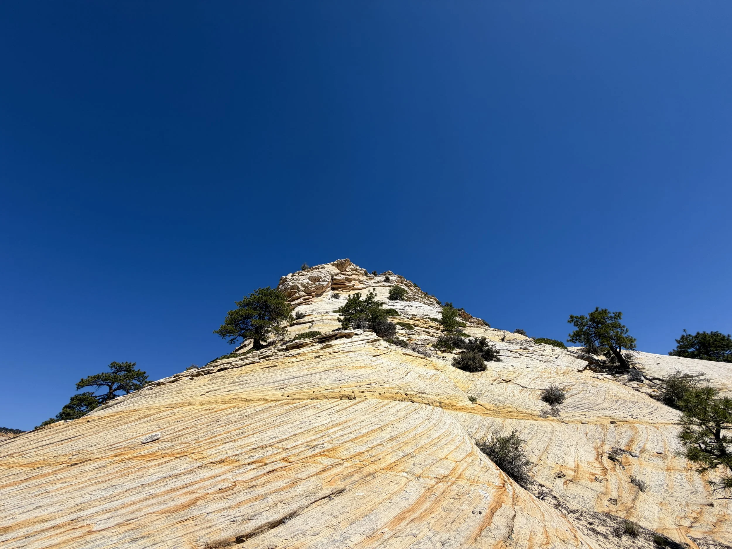 South Ariel Peak Climb Zion National Park Utah