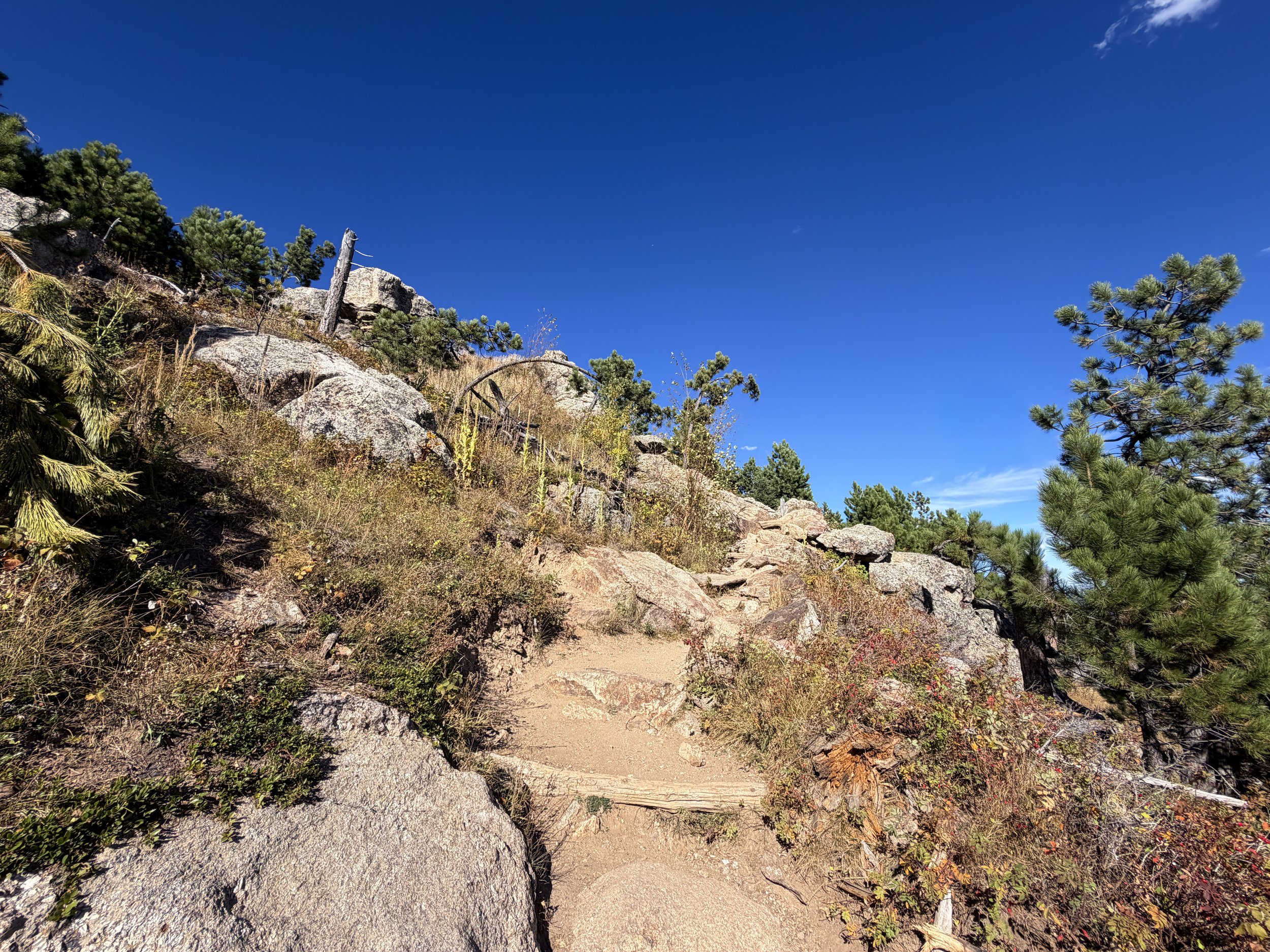 Black Elk Peak Trail to Harney Peak Lookout Black Hills South Dakota