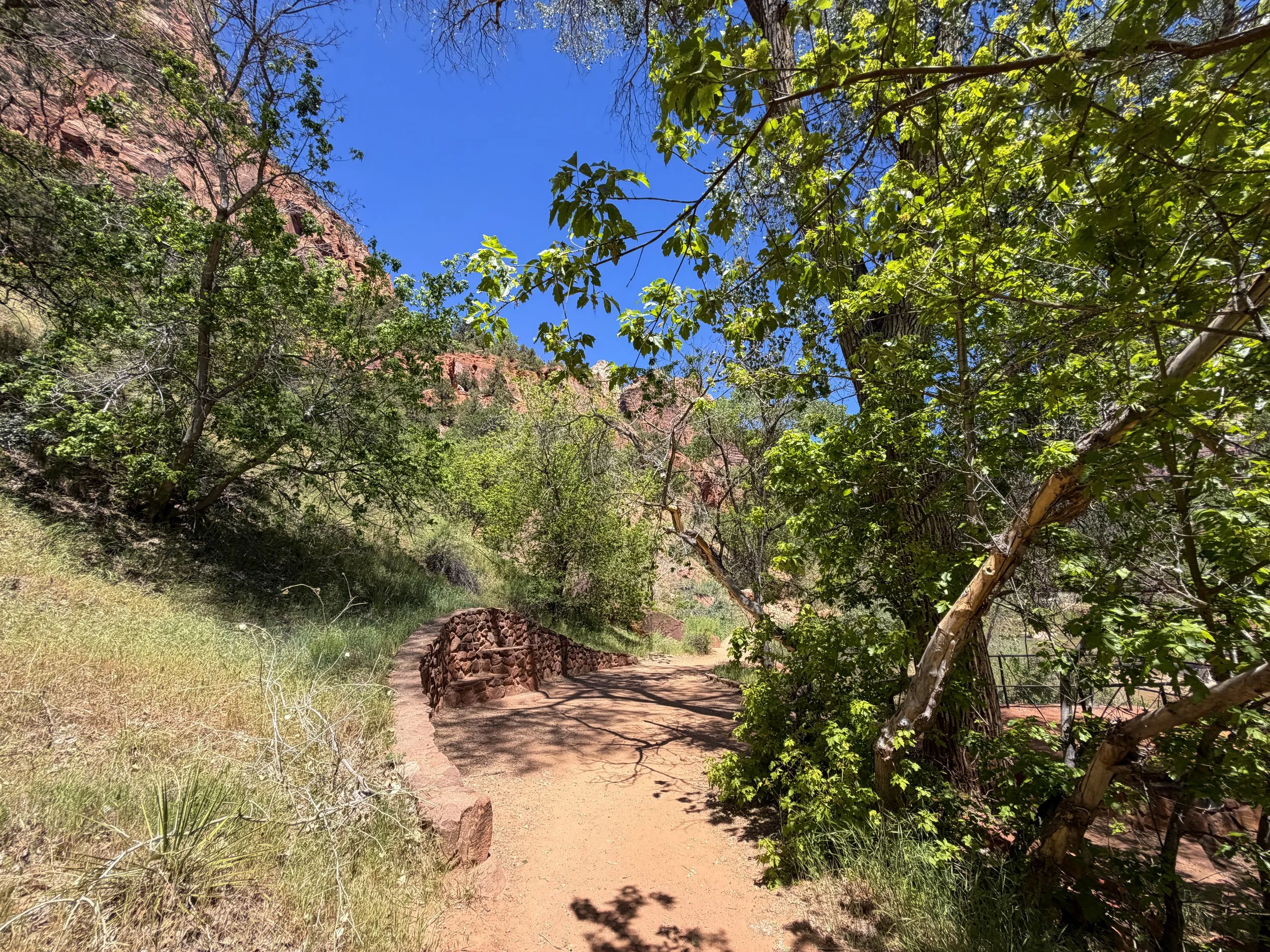 Emerald Pools Loop Trail Zion National Park Utah