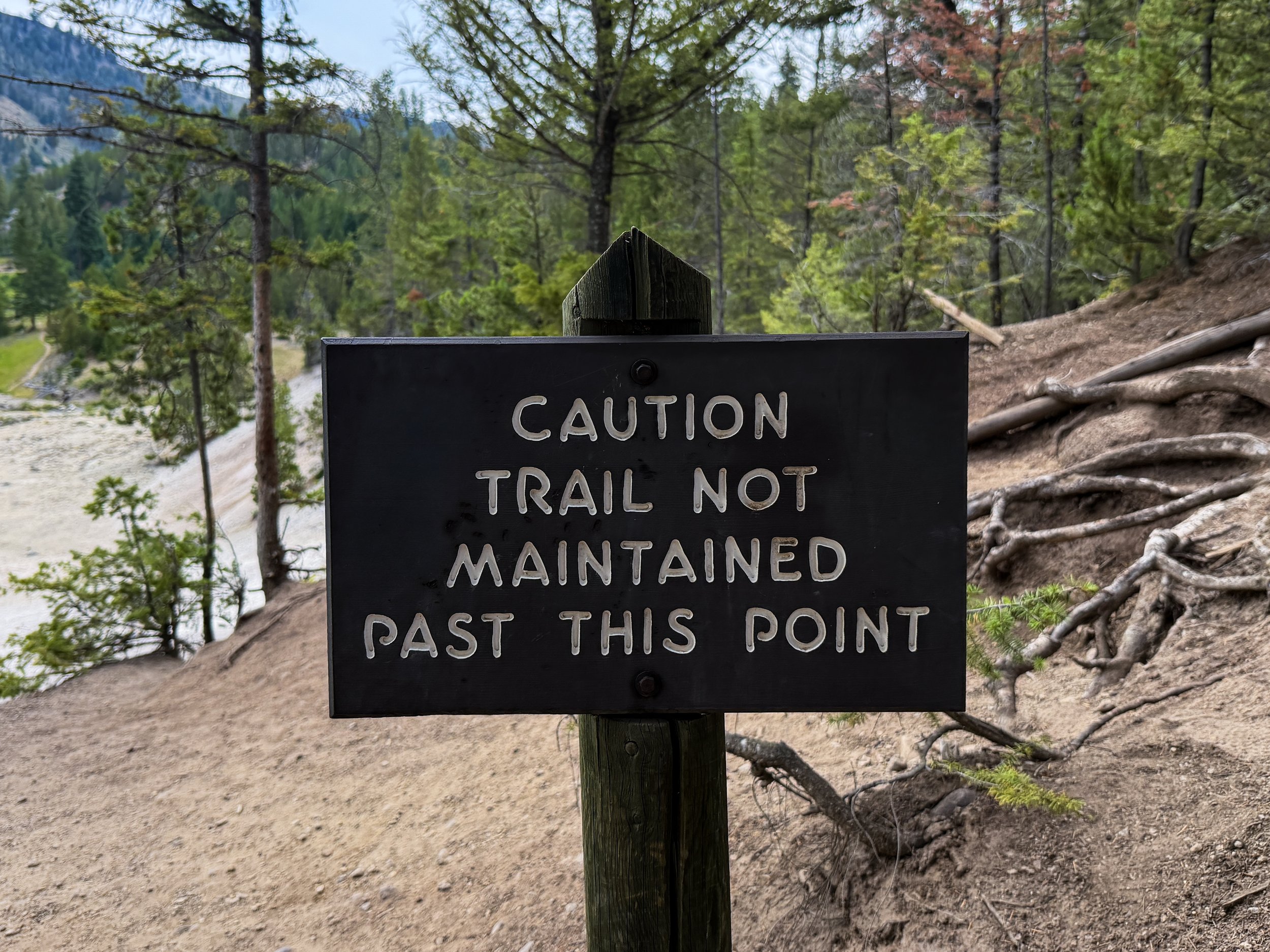 Tower Falls Trail Yellowstone National Park Wyoming