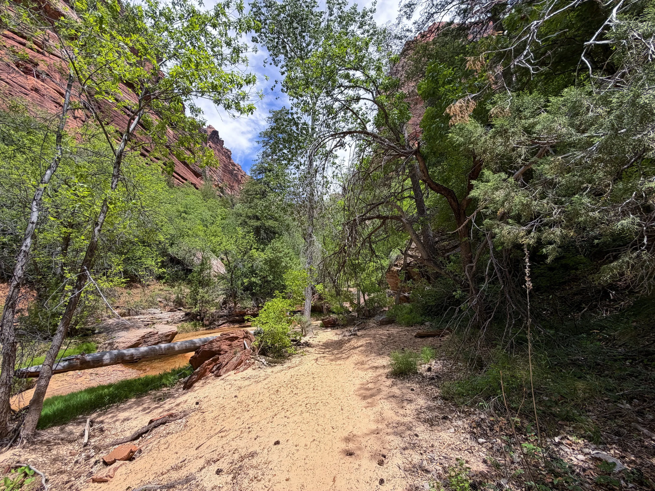 Subway Hike Zion National Park Utah