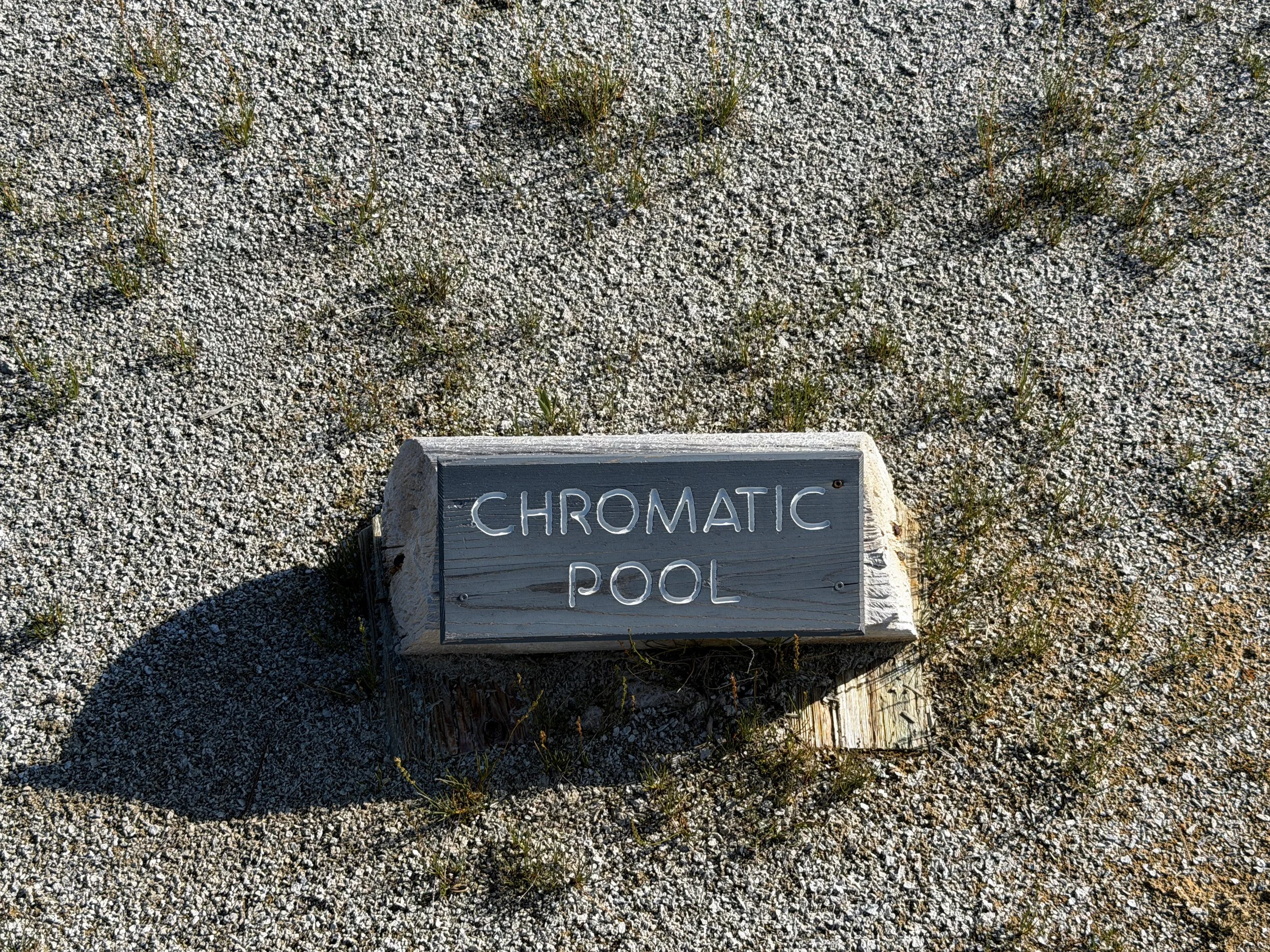 Chromatic Pool Yellowstone National Park Wyoming