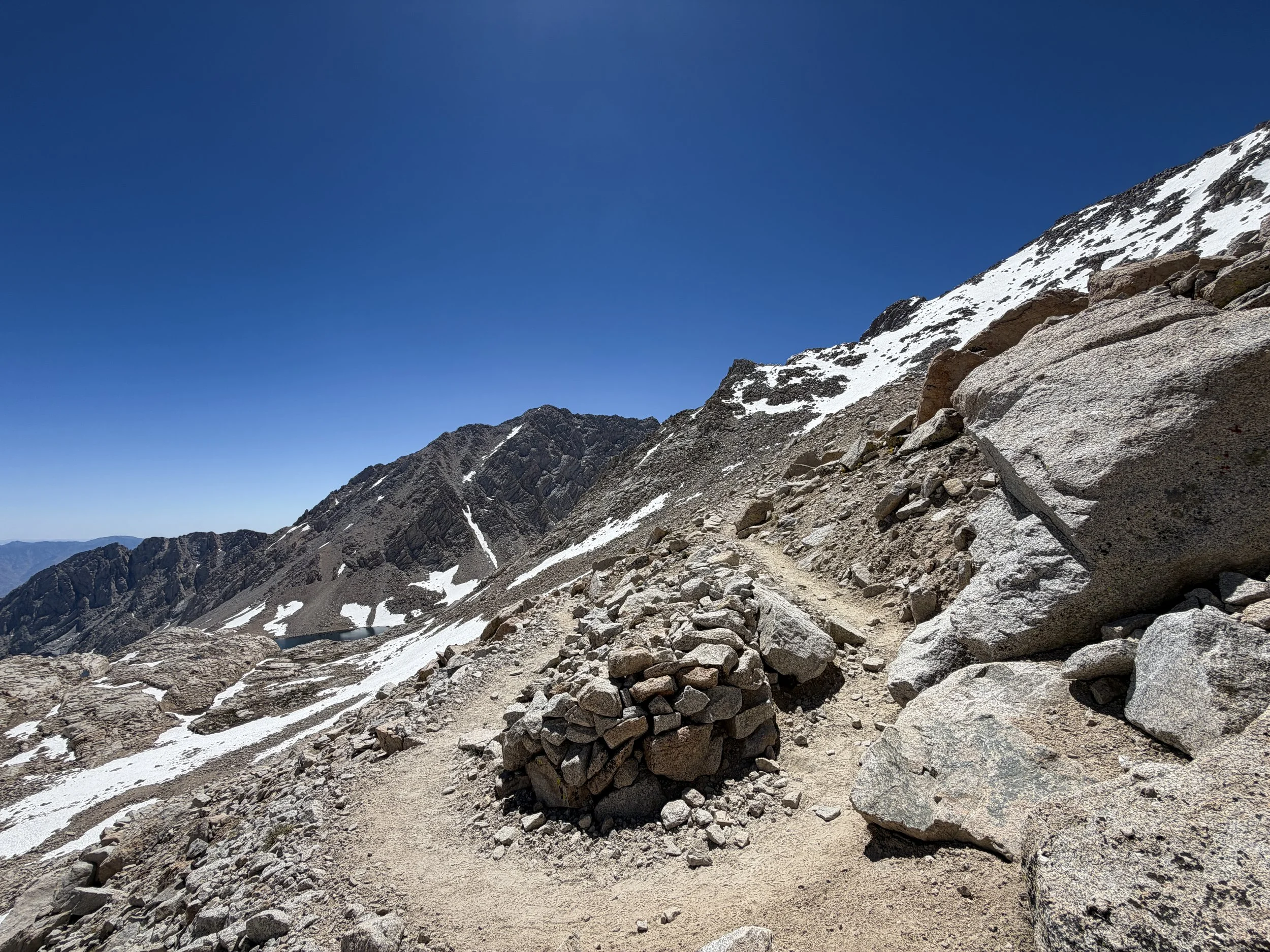 Mount Whitney Trail Switchbacks Lone Pine California