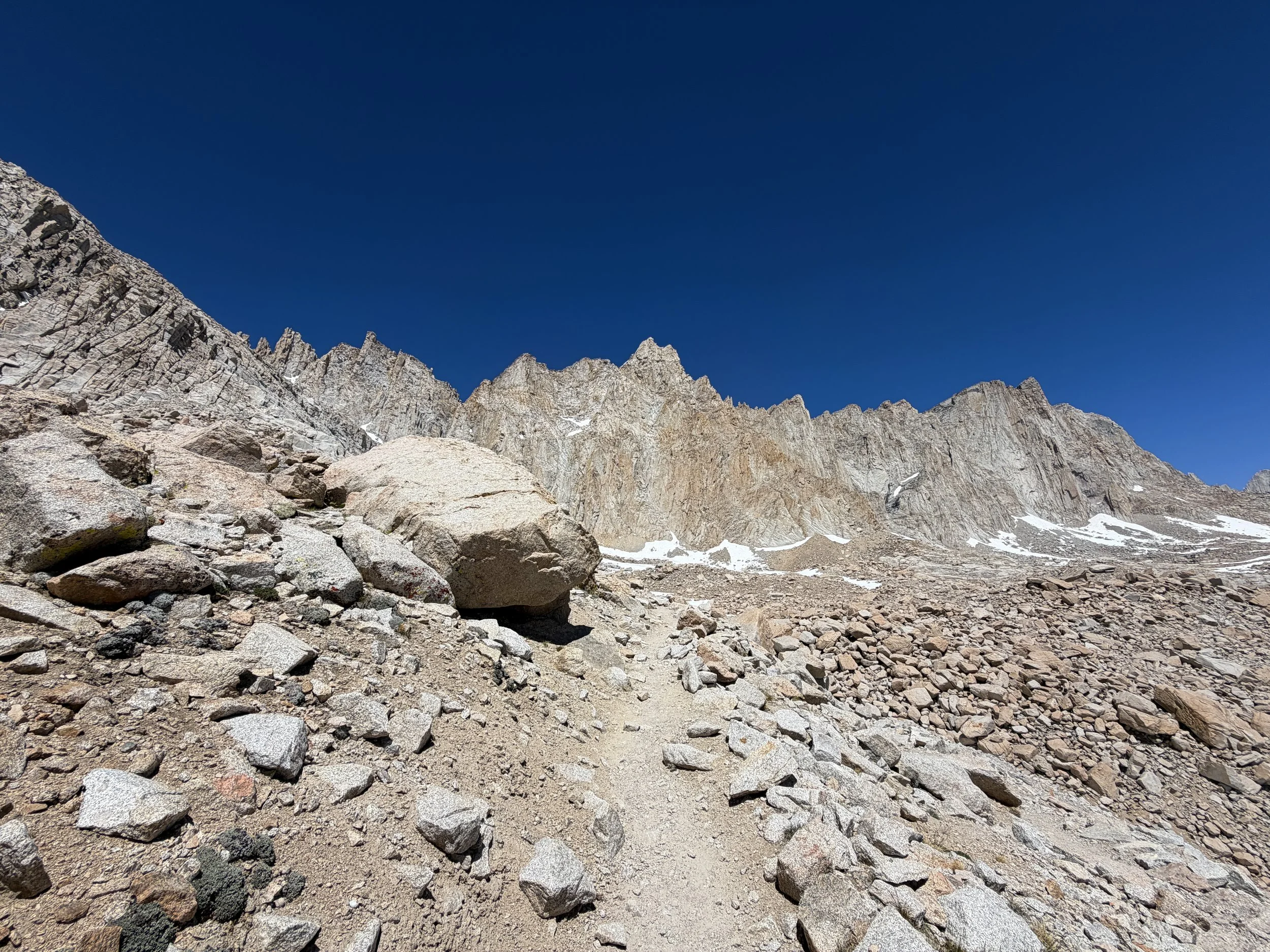 Mount Whitney Trail Switchbacks Lone Pine California
