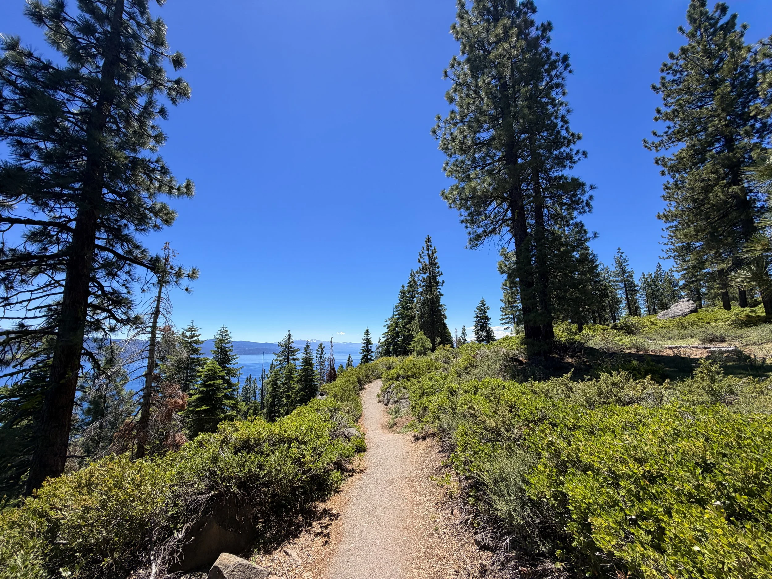 State Line Fire Lookout Trail Lake Tahoe California