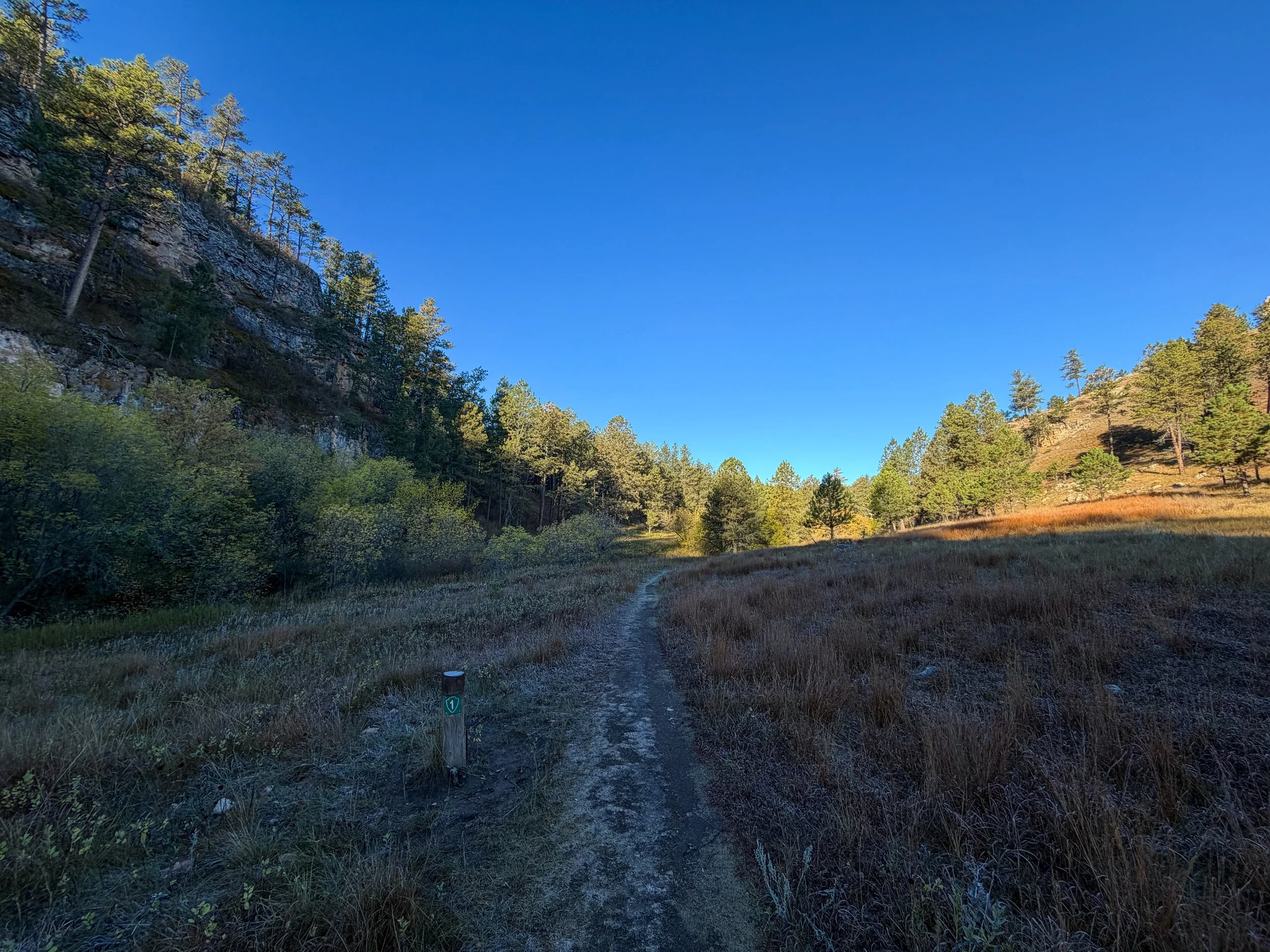 Cold Brook Canyon Trail Wind Cave National Park South Dakota