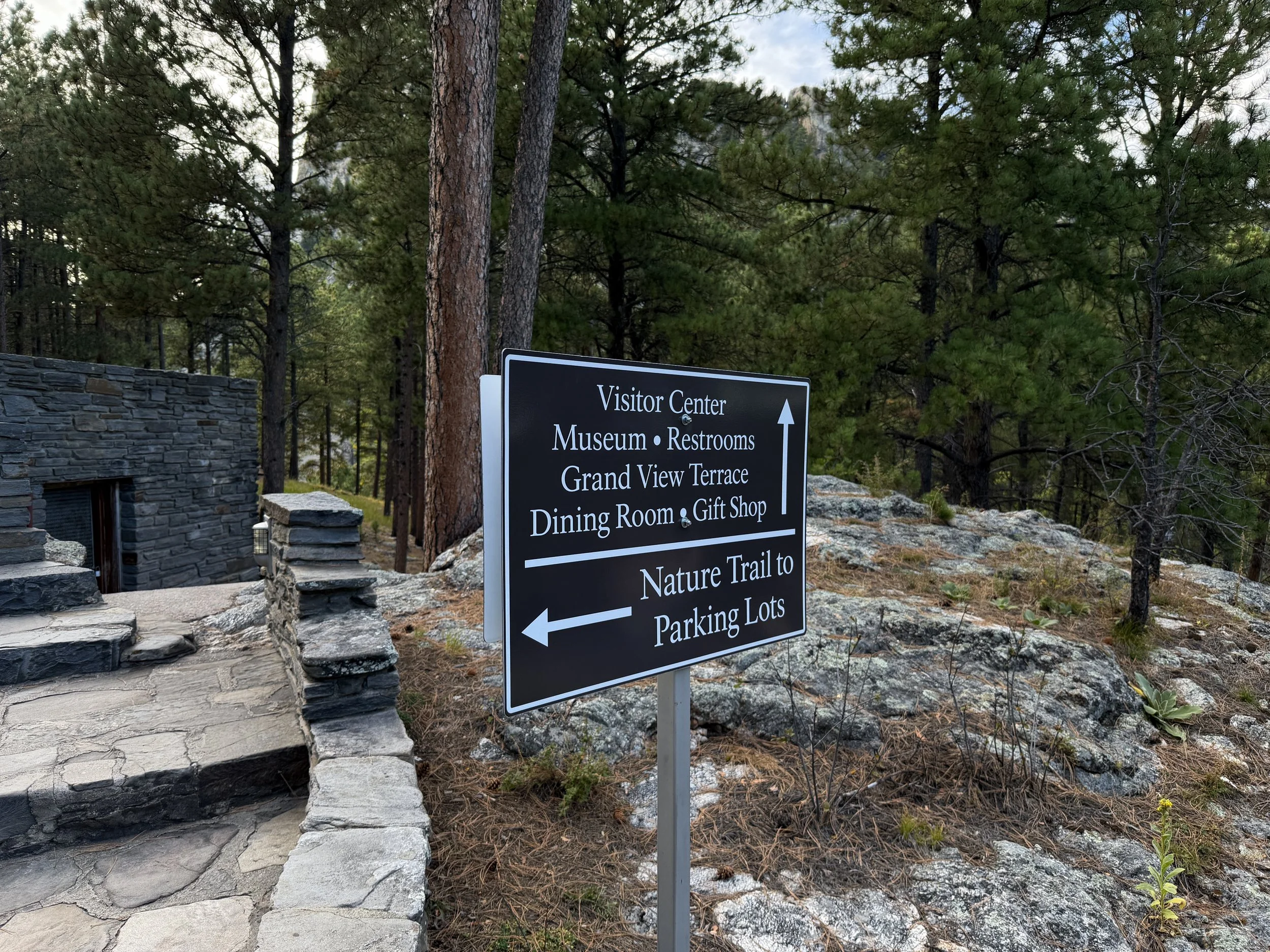 Presidential Trail Mount Rushmore National Memorial Black Hills South Dakota