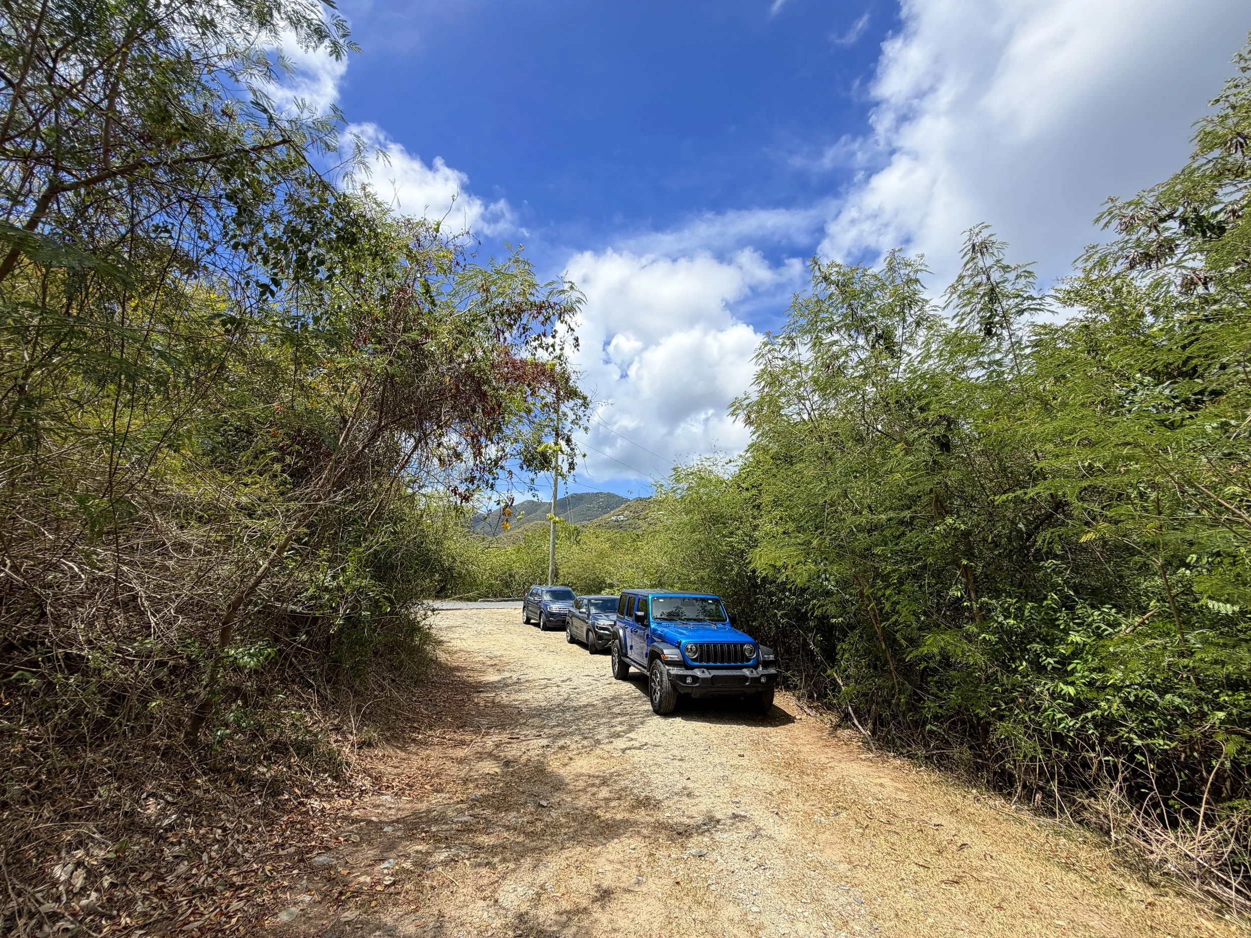 Brown Bay Trailhead Parking Virgin Islands National Park