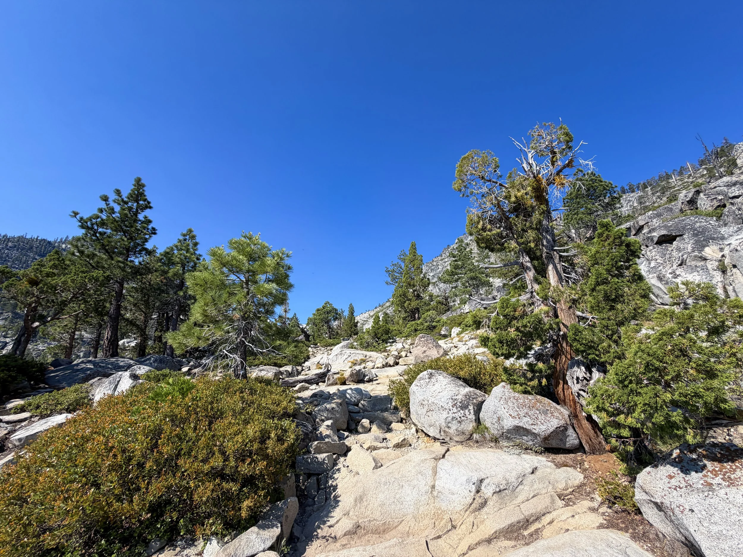 Cascade Falls Trail Lake Tahoe California