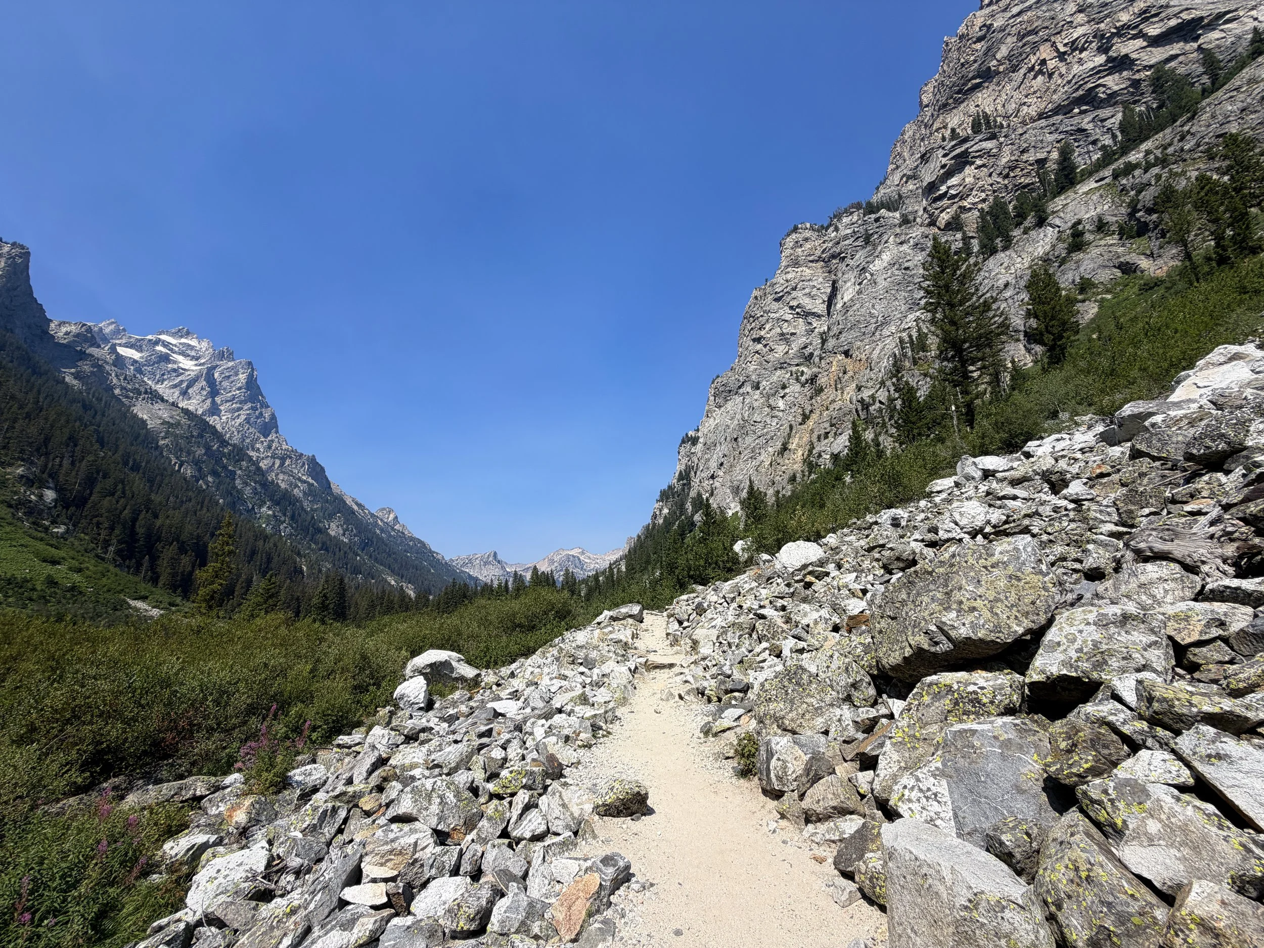 Cascade Canyon Trail via Inspiration Point Grand Teton National Park Wyoming