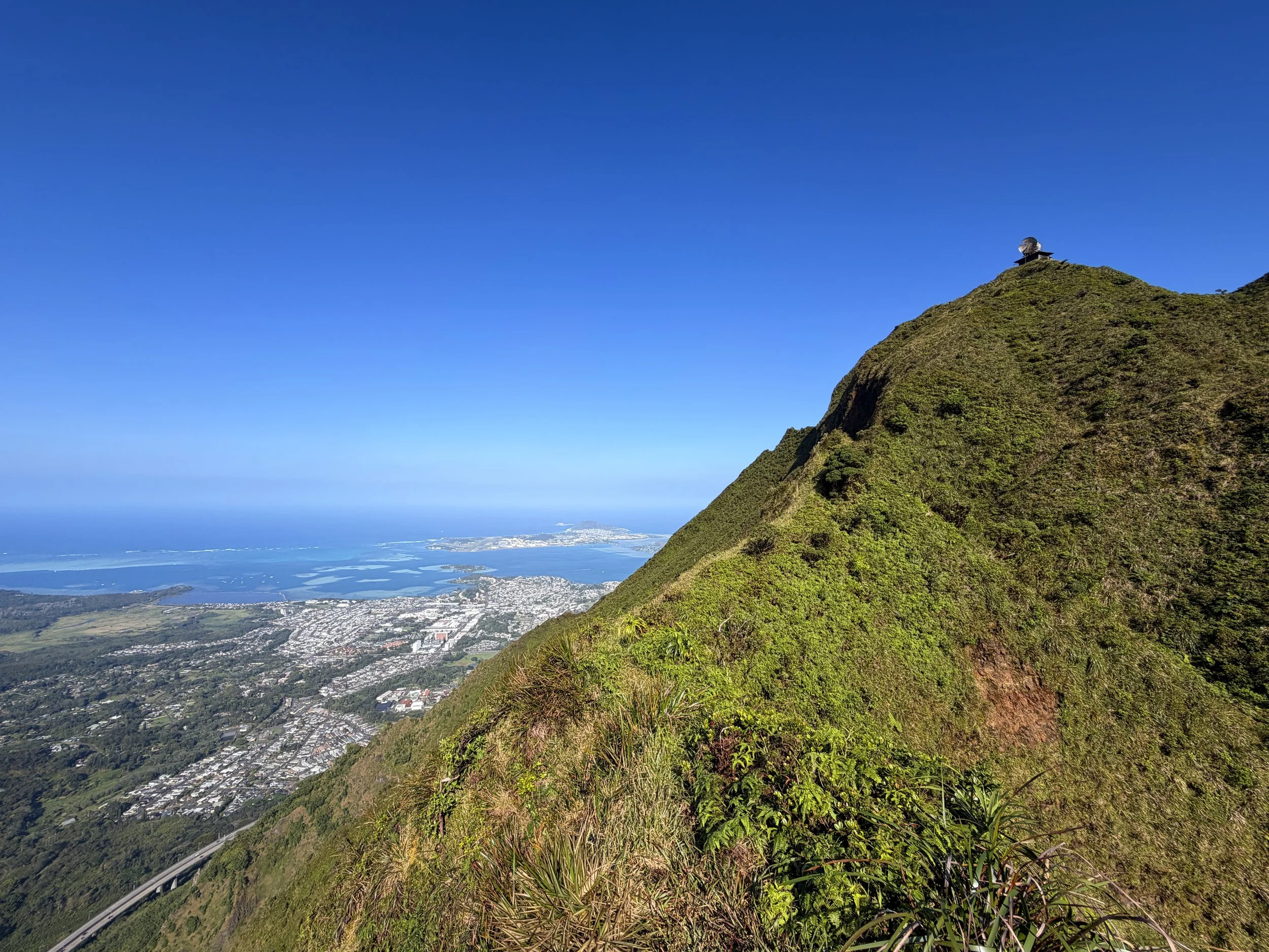 Moanalua Saddle to Stairway to Heaven Koolau Summit Trail Oahu Hawaii