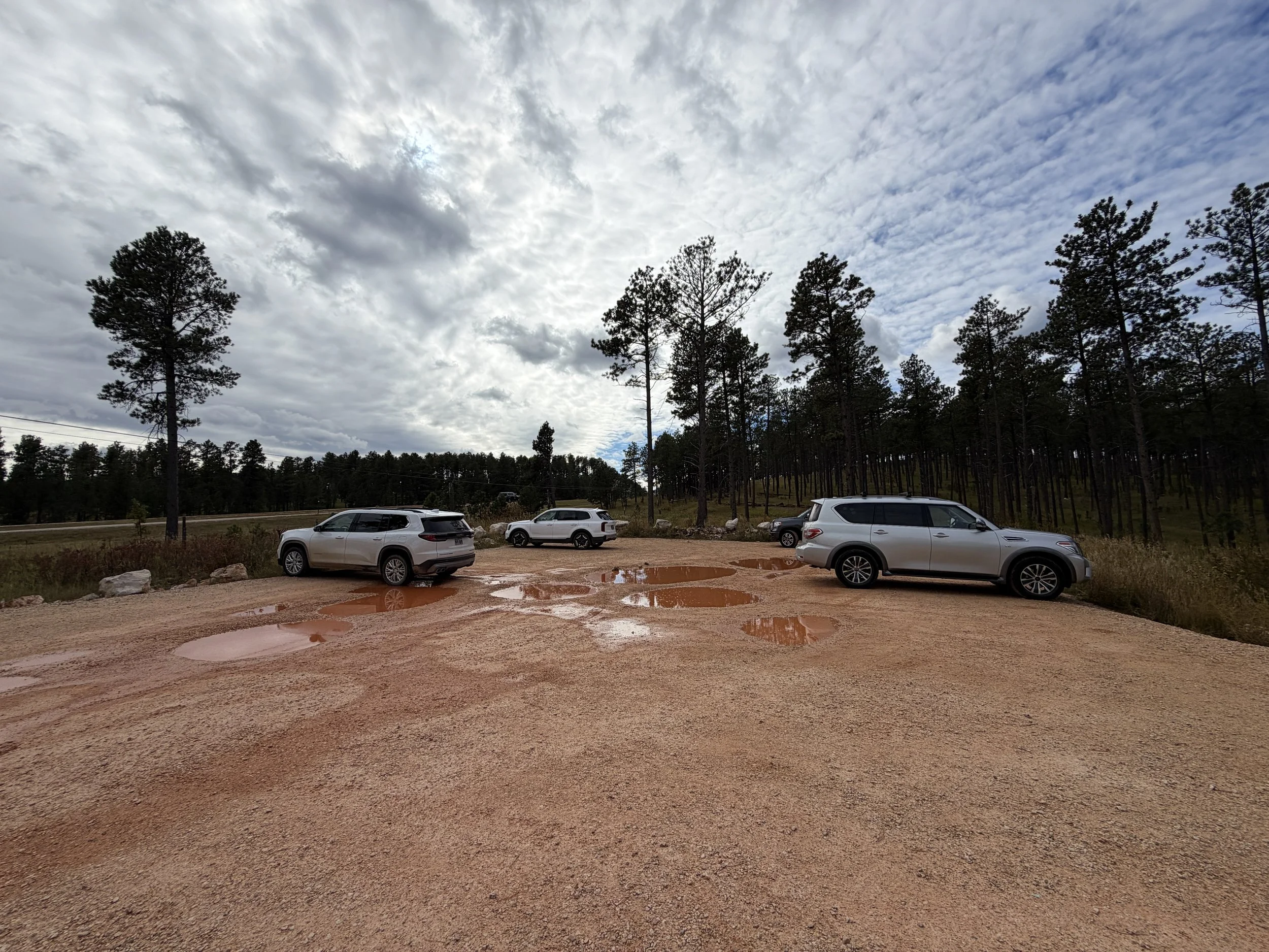 Stratobowl Rim Trailhead Parking Black Hills South Dakota