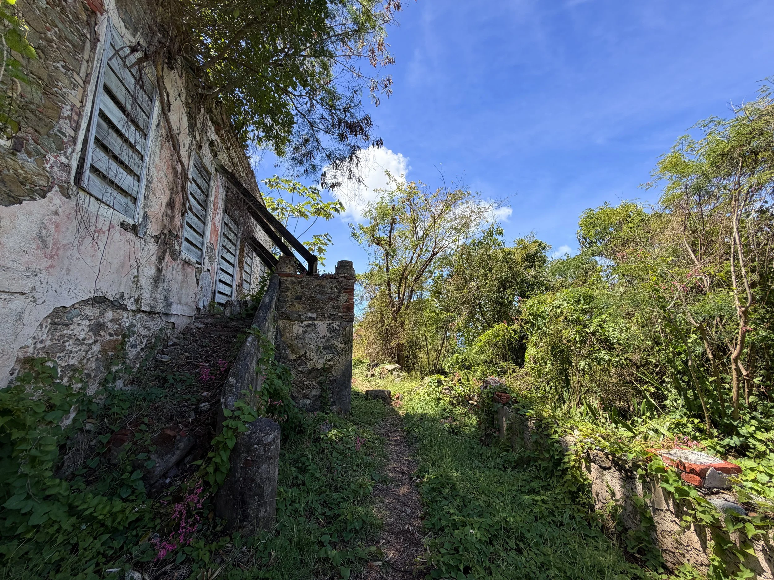 Reef Bay Great House Lameshur Bay Trail Virgin Islands National Park