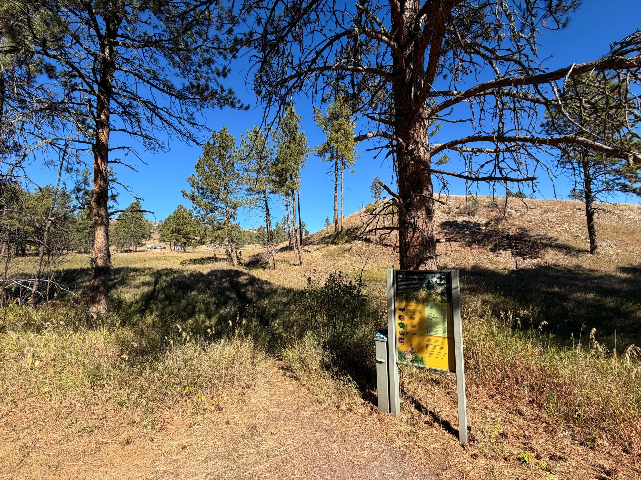 Elk Mountain Nature Trailhead Wind Cave National Park South Dakota