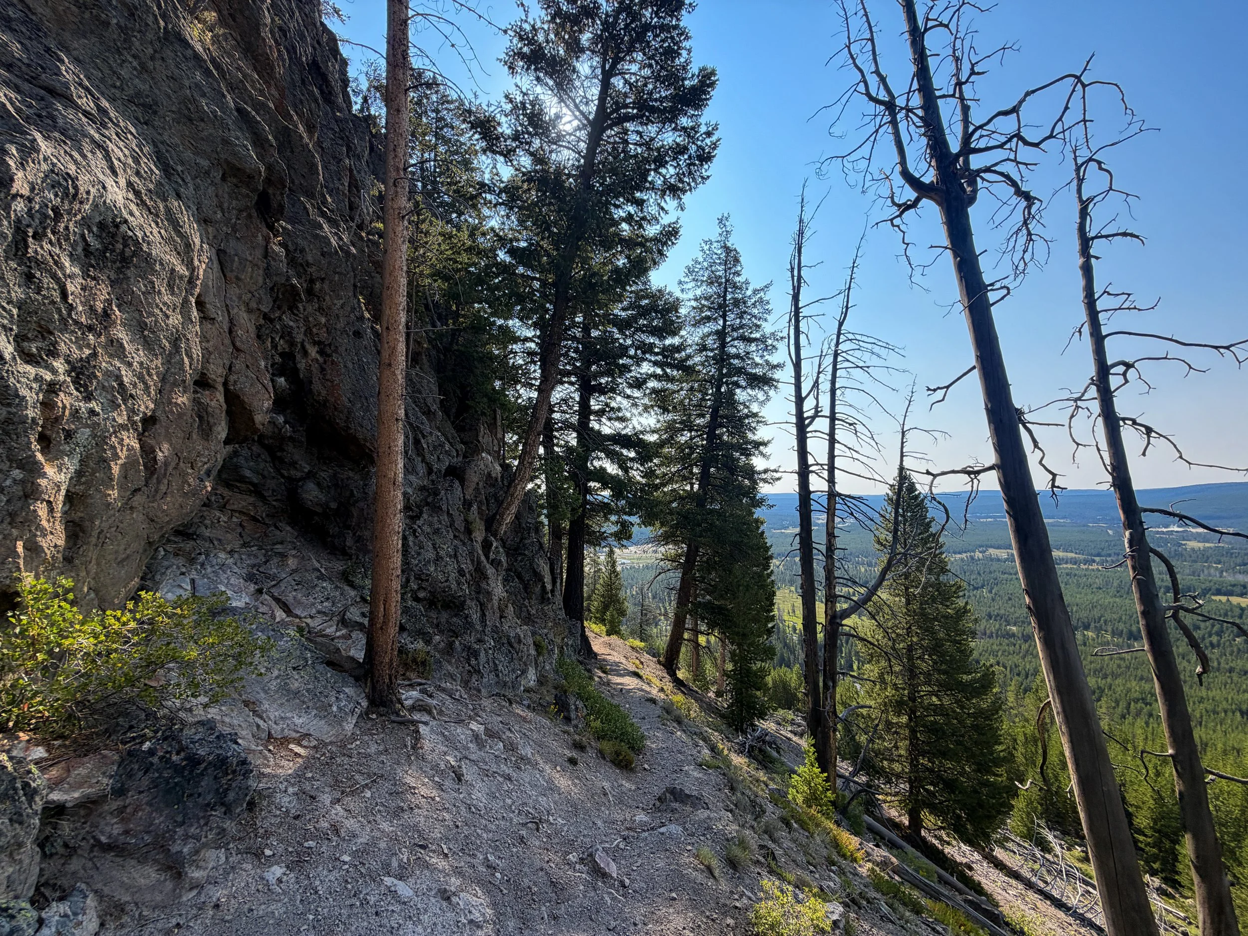 Mystic Falls Loop Trail Yellowstone National Park Wyoming