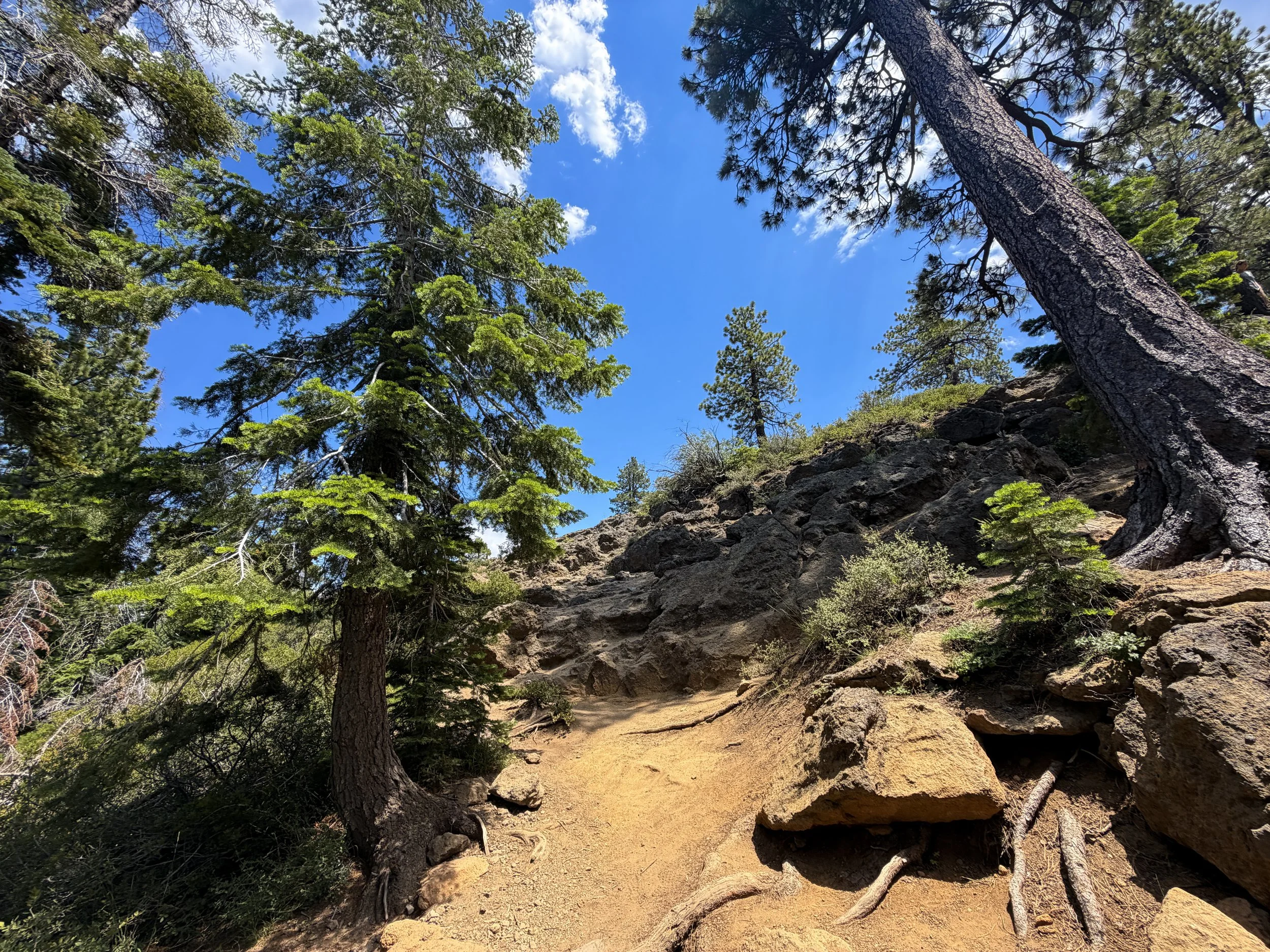 Eagle Rock Hike Lake Tahoe California