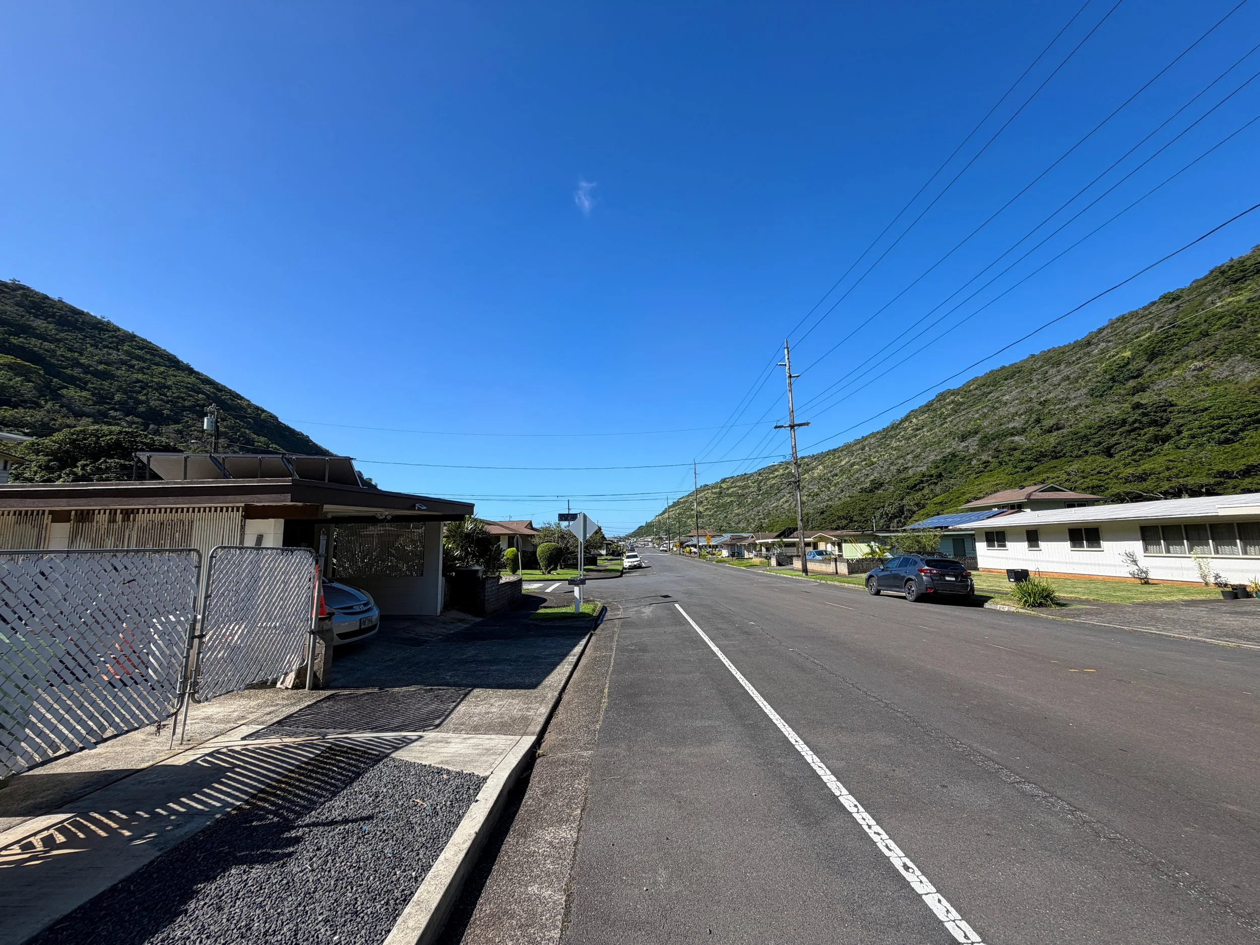 Moanalua Valley Trailhead Parking Oahu Hawaii