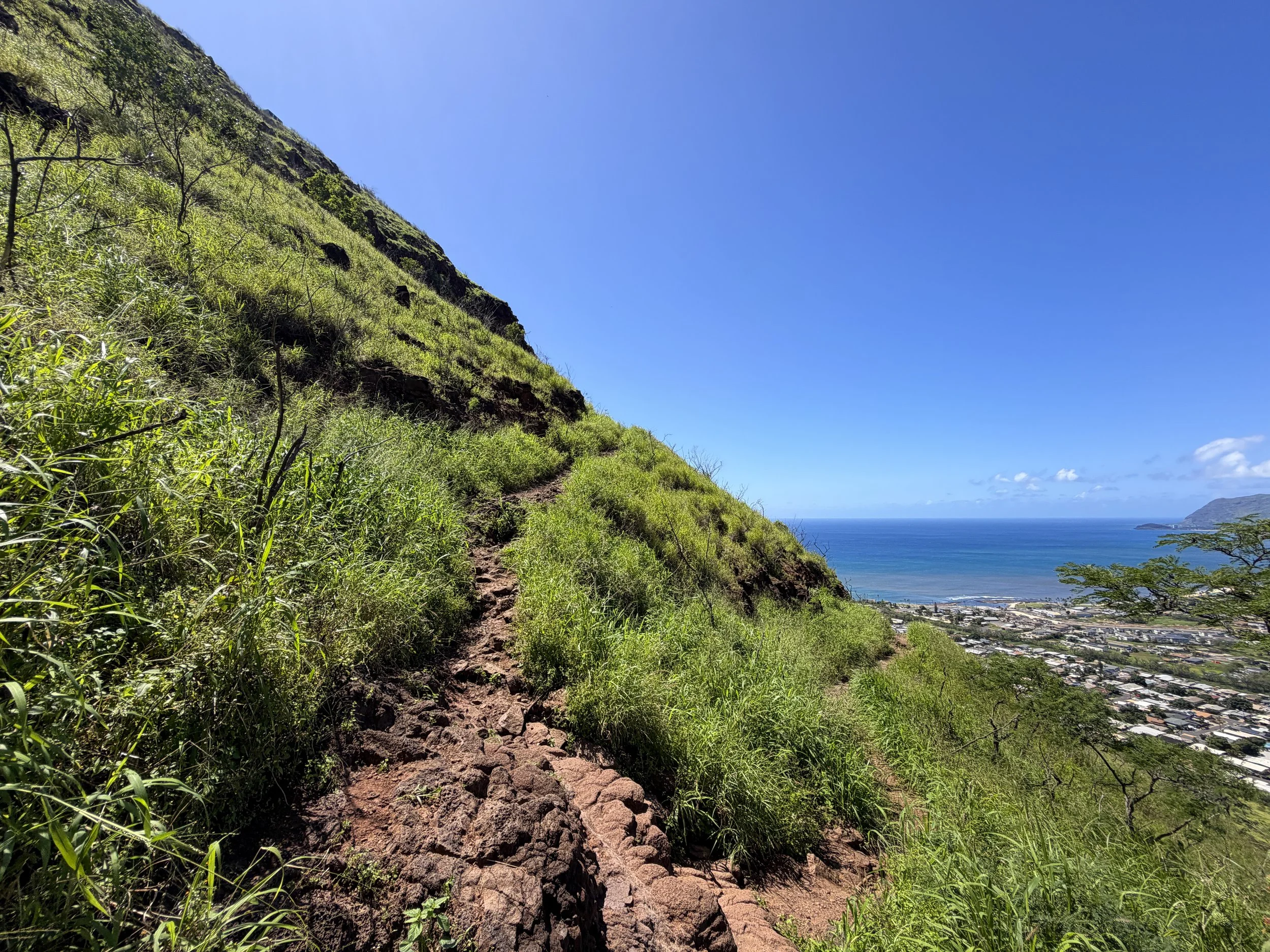 Puu O Hulu Trail to Pink Pillbox Oahu Hawaii