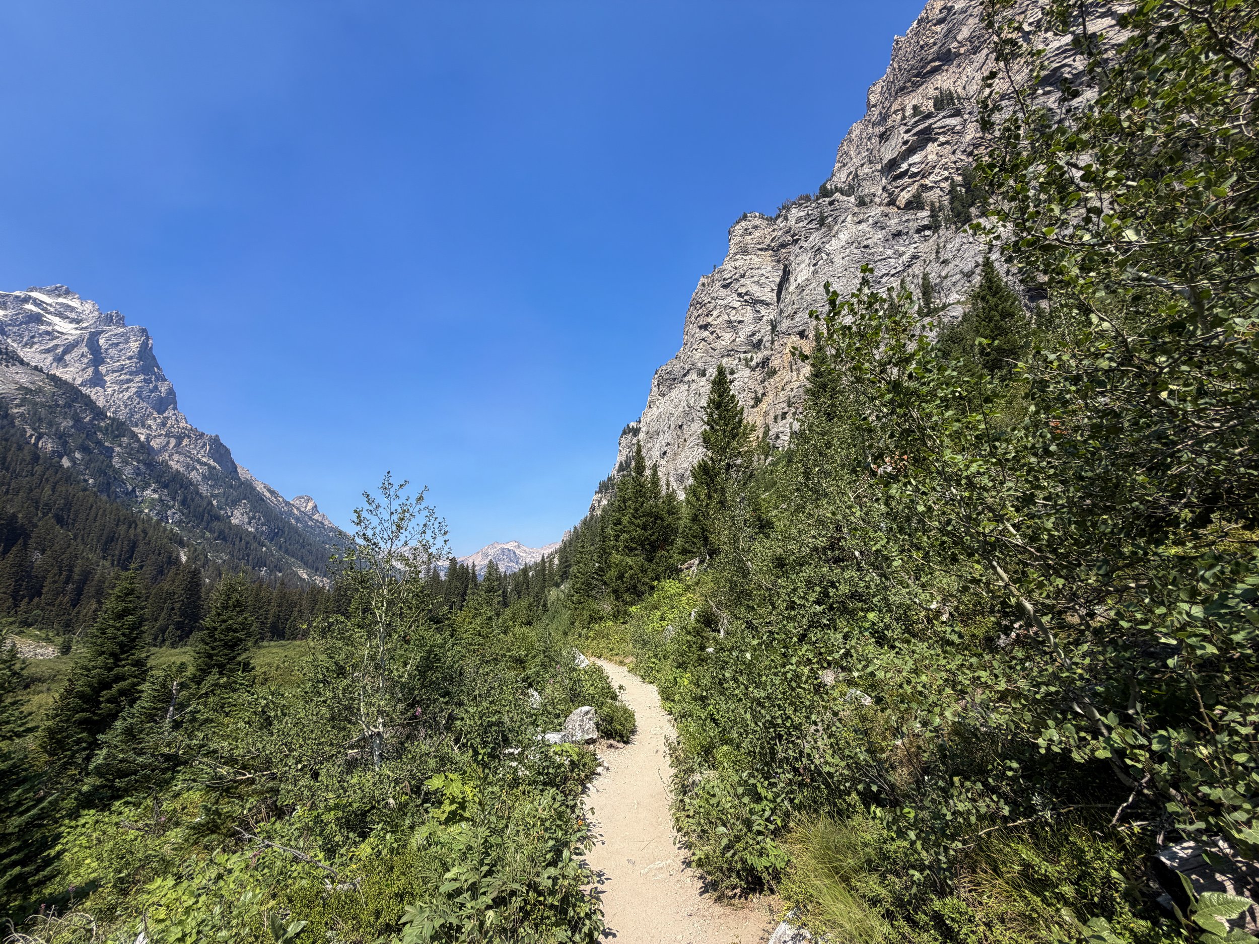 Cascade Canyon Trail via Inspiration Point Grand Teton National Park Wyoming